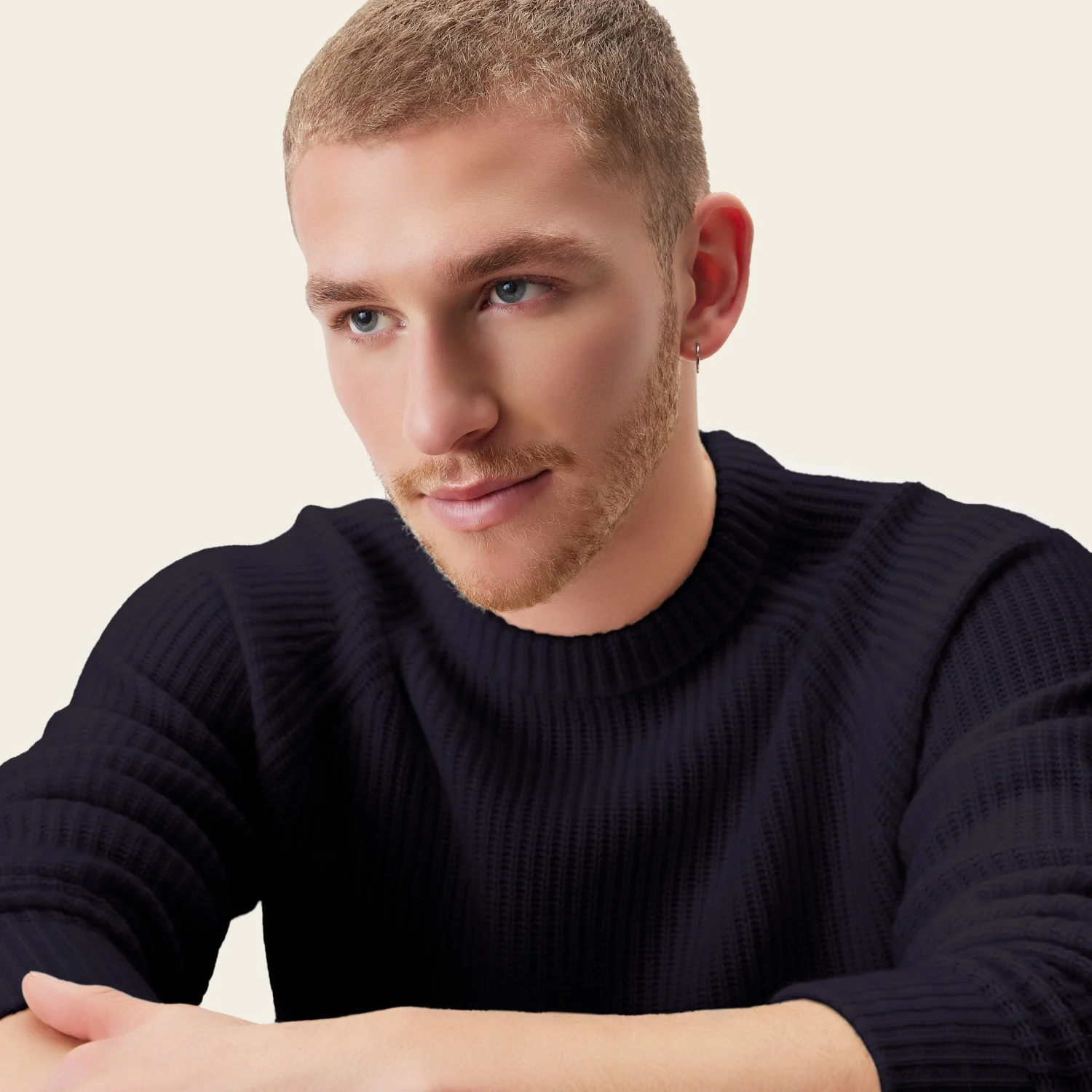 Aidan Chunky Cashmere Crewneck - Image 10