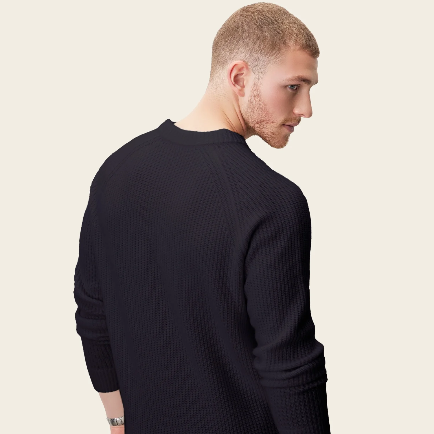 Aidan Chunky Cashmere Crewneck - Image 11