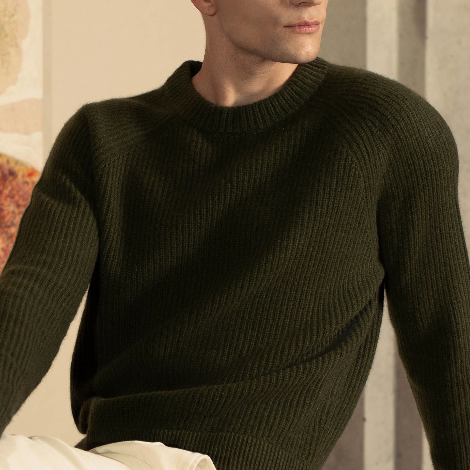 Aidan Chunky Cashmere Crewneck - Image 20