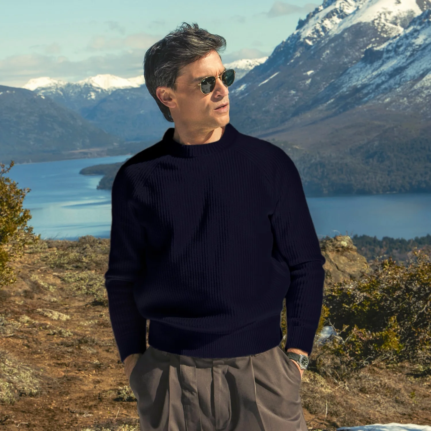 Aidan Chunky Cashmere Crewneck - Image 3