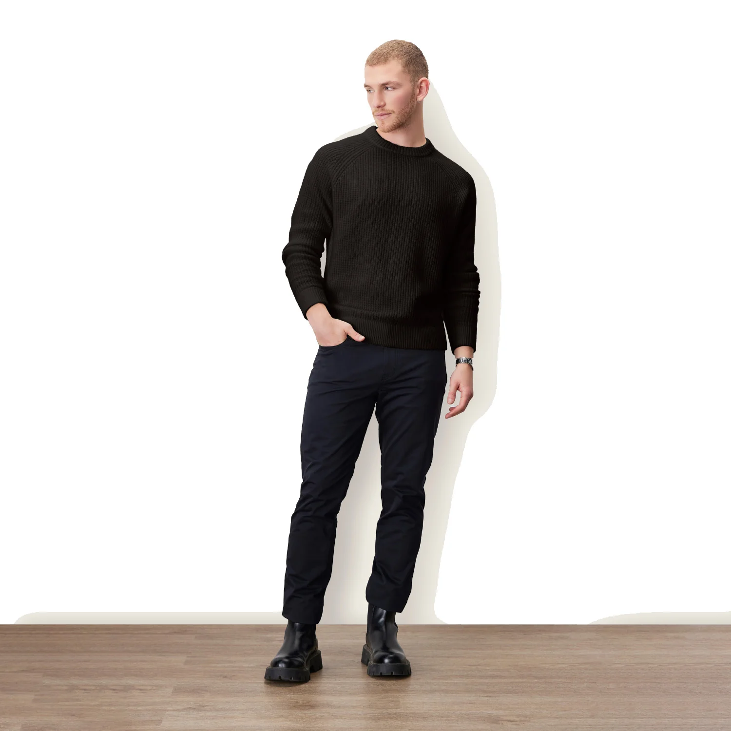 Aidan Chunky Cashmere Crewneck - Image 6
