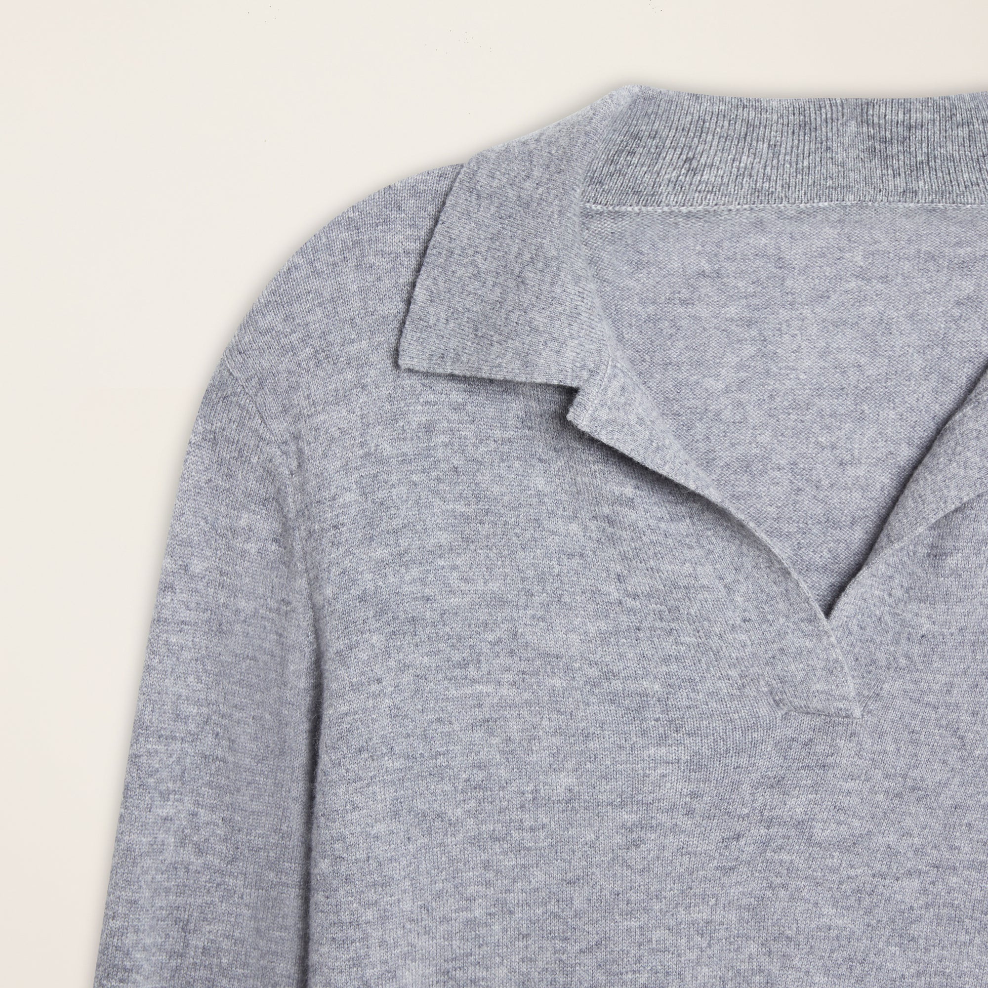 Camila Airy Cashmere Collared Sweater - Image 11
