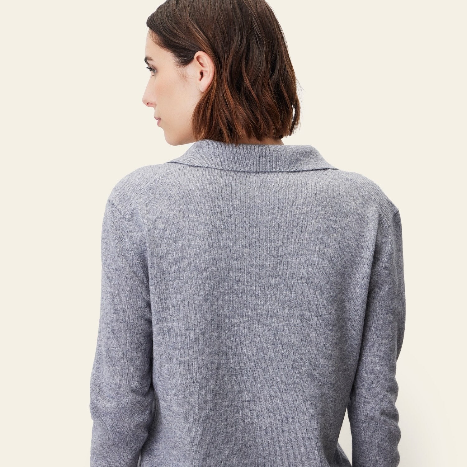 Camila Airy Cashmere Collared Sweater - Image 31