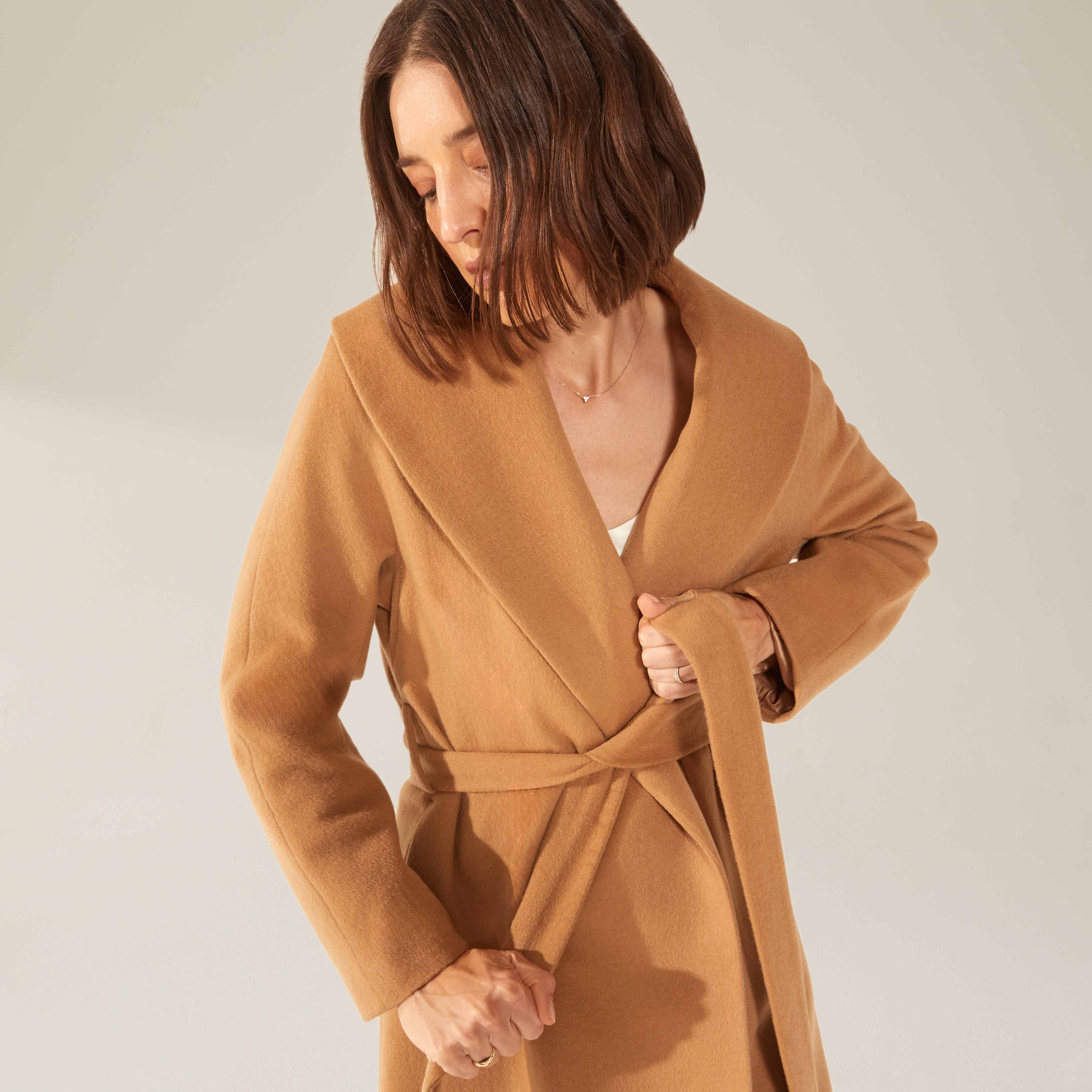 Brigette Cashmere-Wool Robe - Image 10