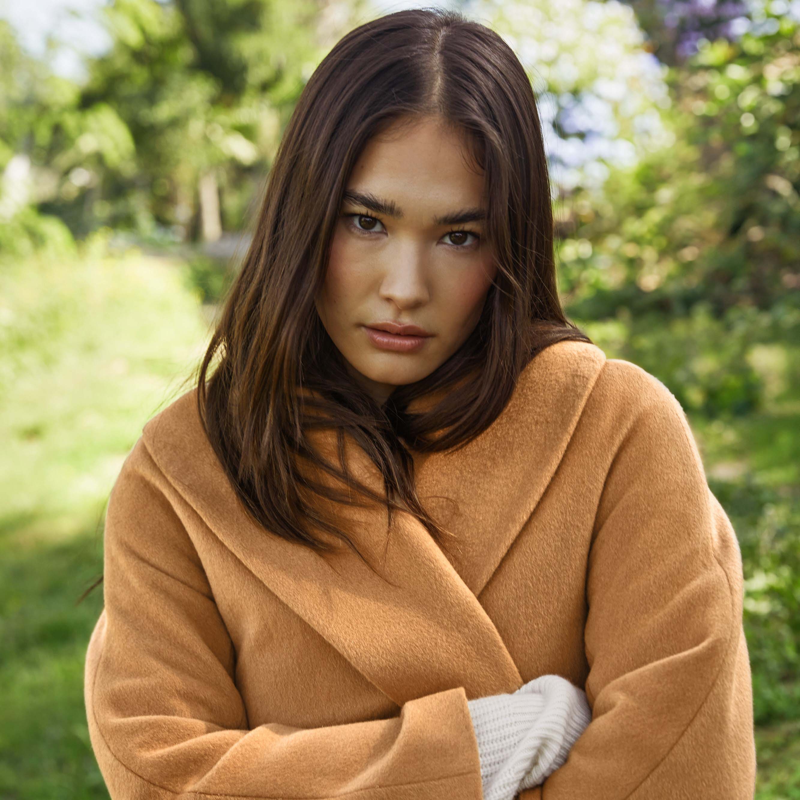 Brigette Cashmere-Wool Robe - Image 12