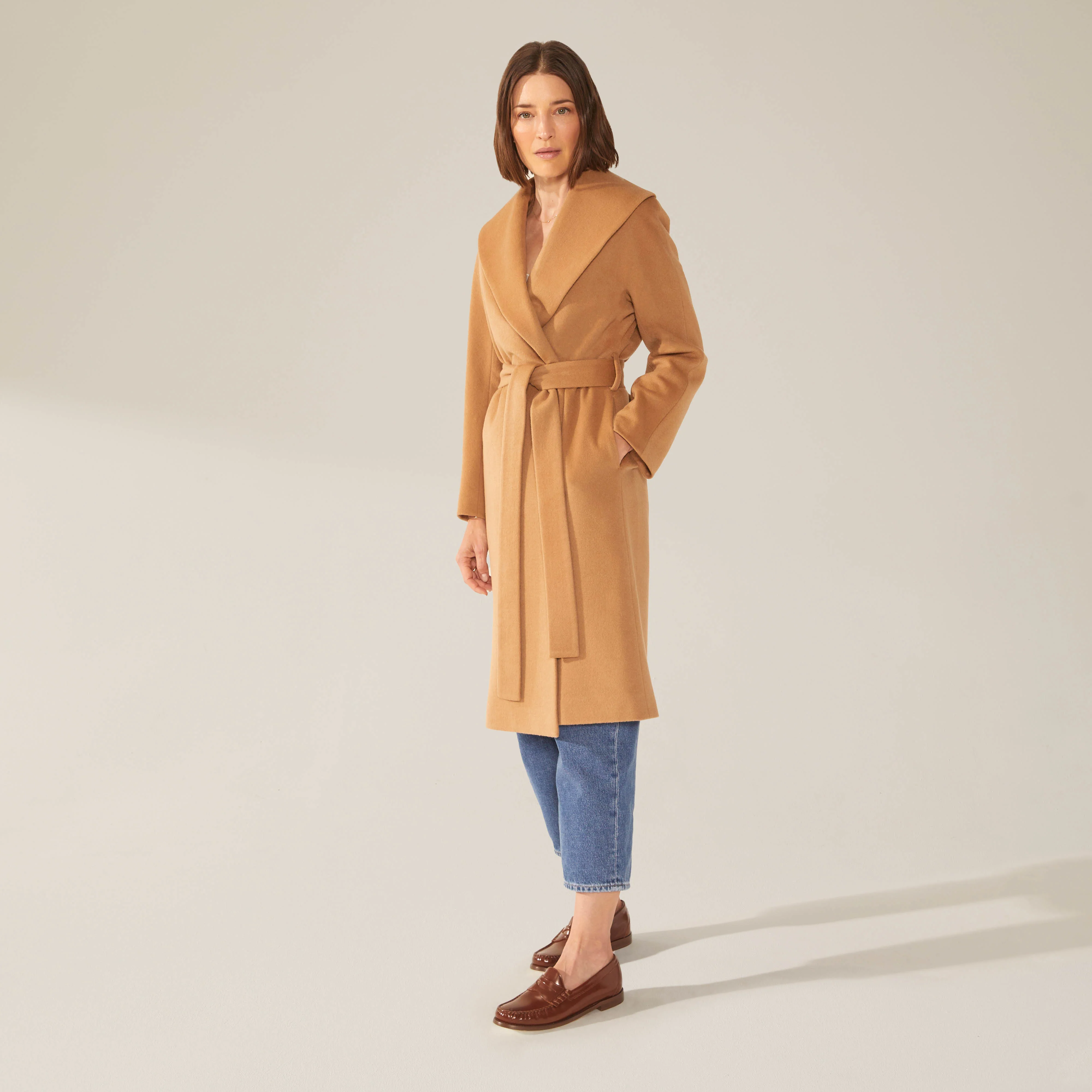 Brigette Cashmere-Wool Robe - Image 7