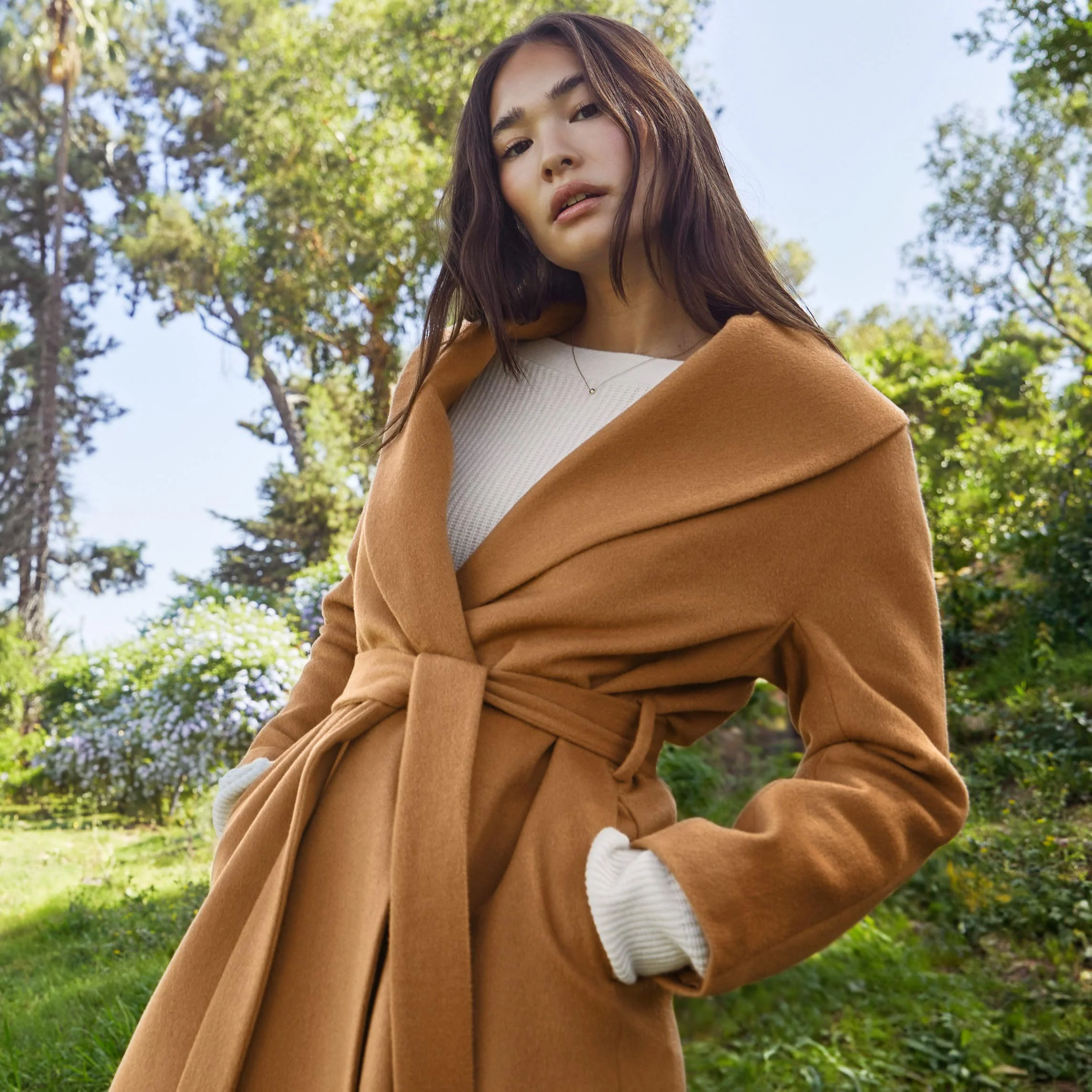 Brigette Cashmere-Wool Robe - Image 8