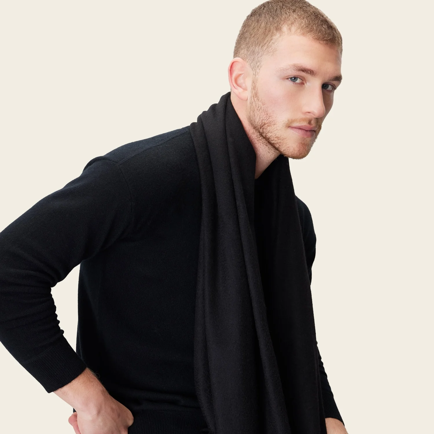 Casey Cashmere Scarf - Image 7