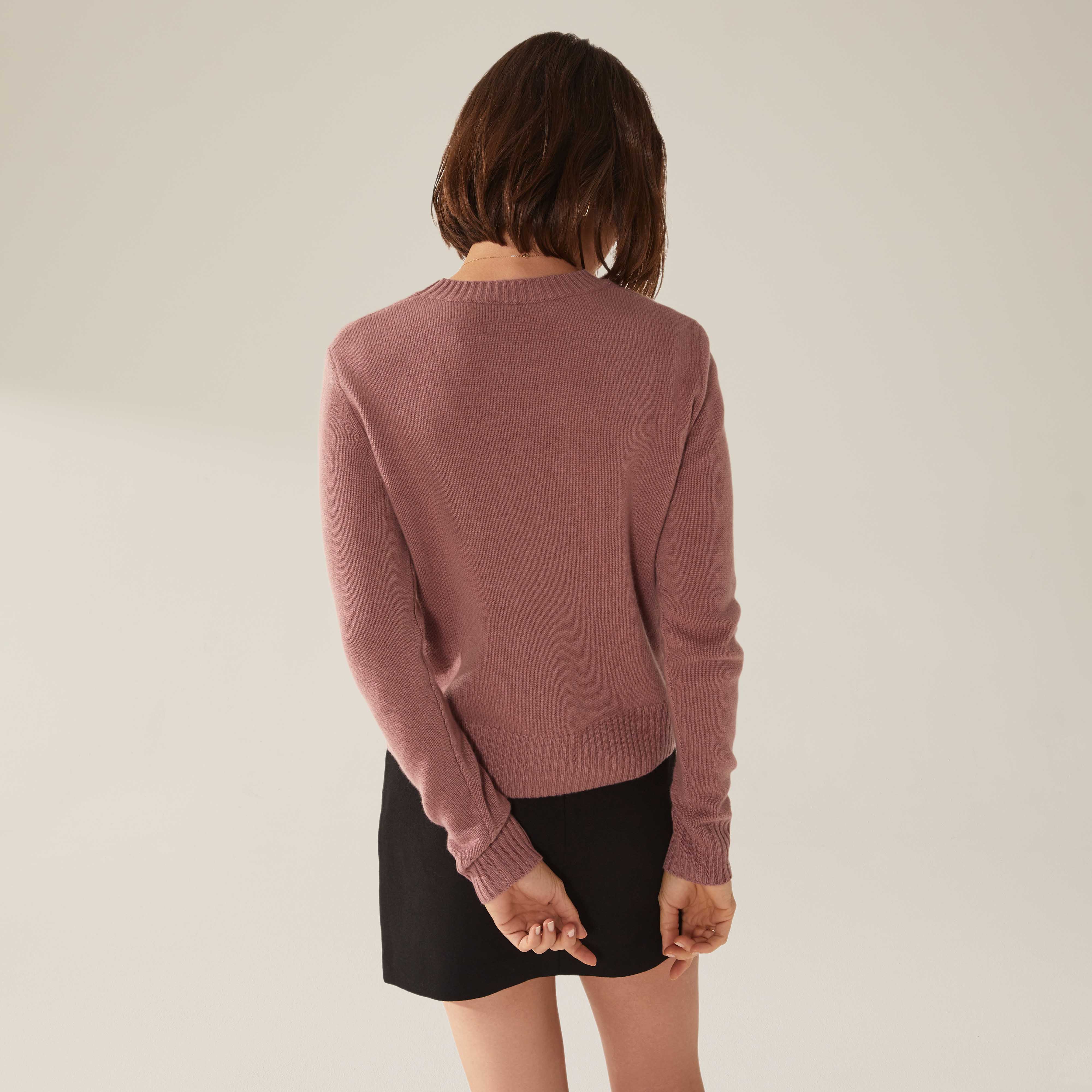 Mila Cashmere Boxy Crop Sweater - Image 14
