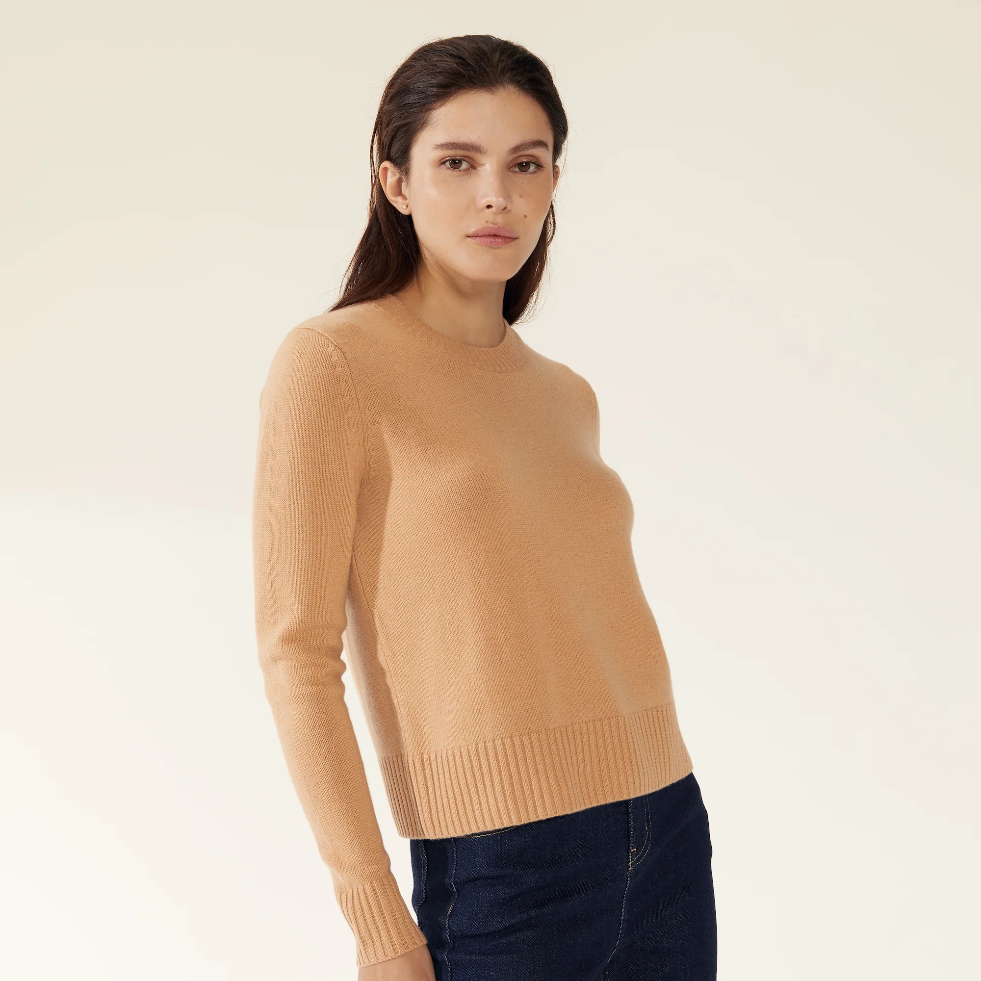 Mila Cashmere Boxy Crop Sweater - Image 17