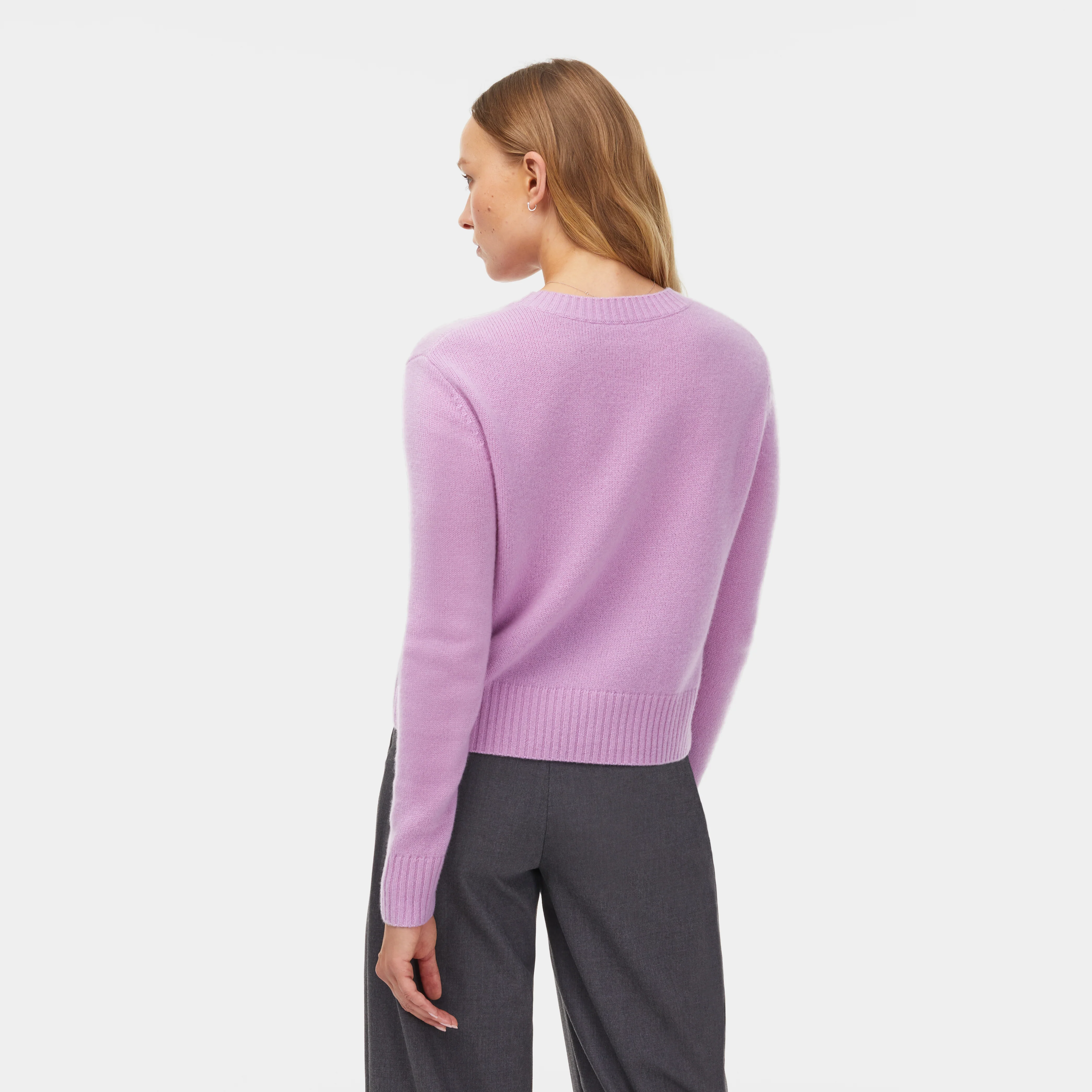 Mila Cashmere Boxy Crop Sweater - Image 22