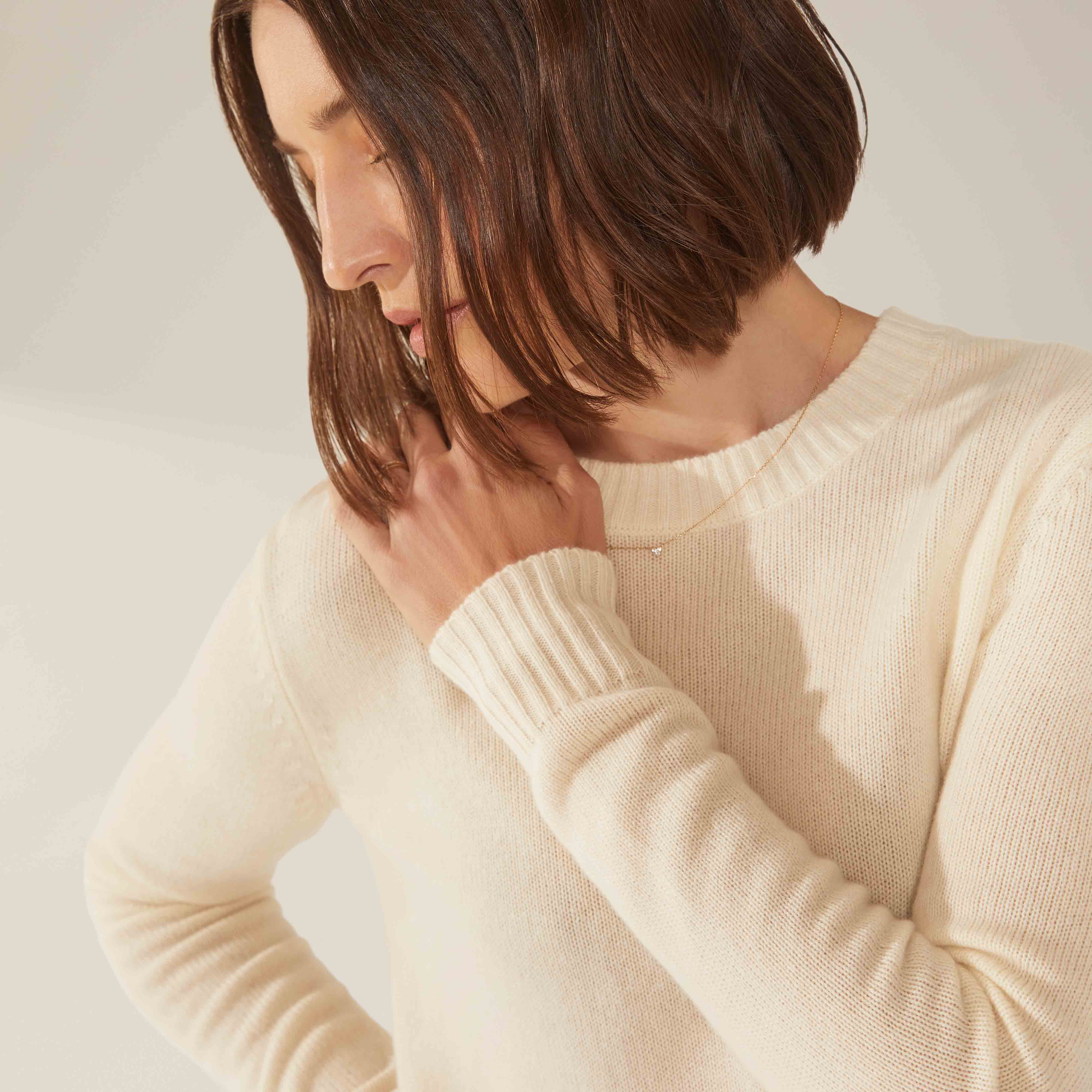 Mila Cashmere Boxy Crop Sweater - Image 27