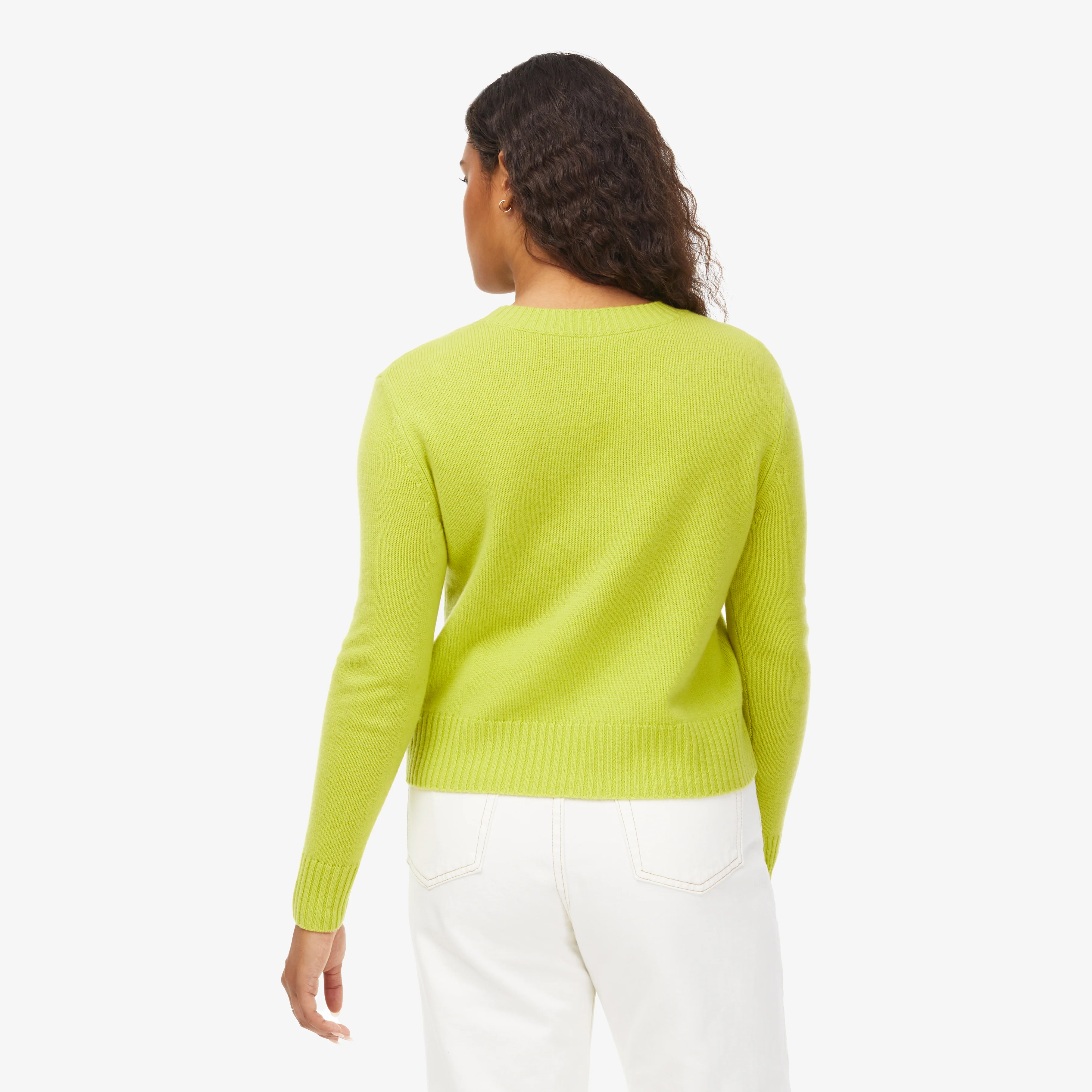 Mila Cashmere Boxy Crop Sweater - Image 34