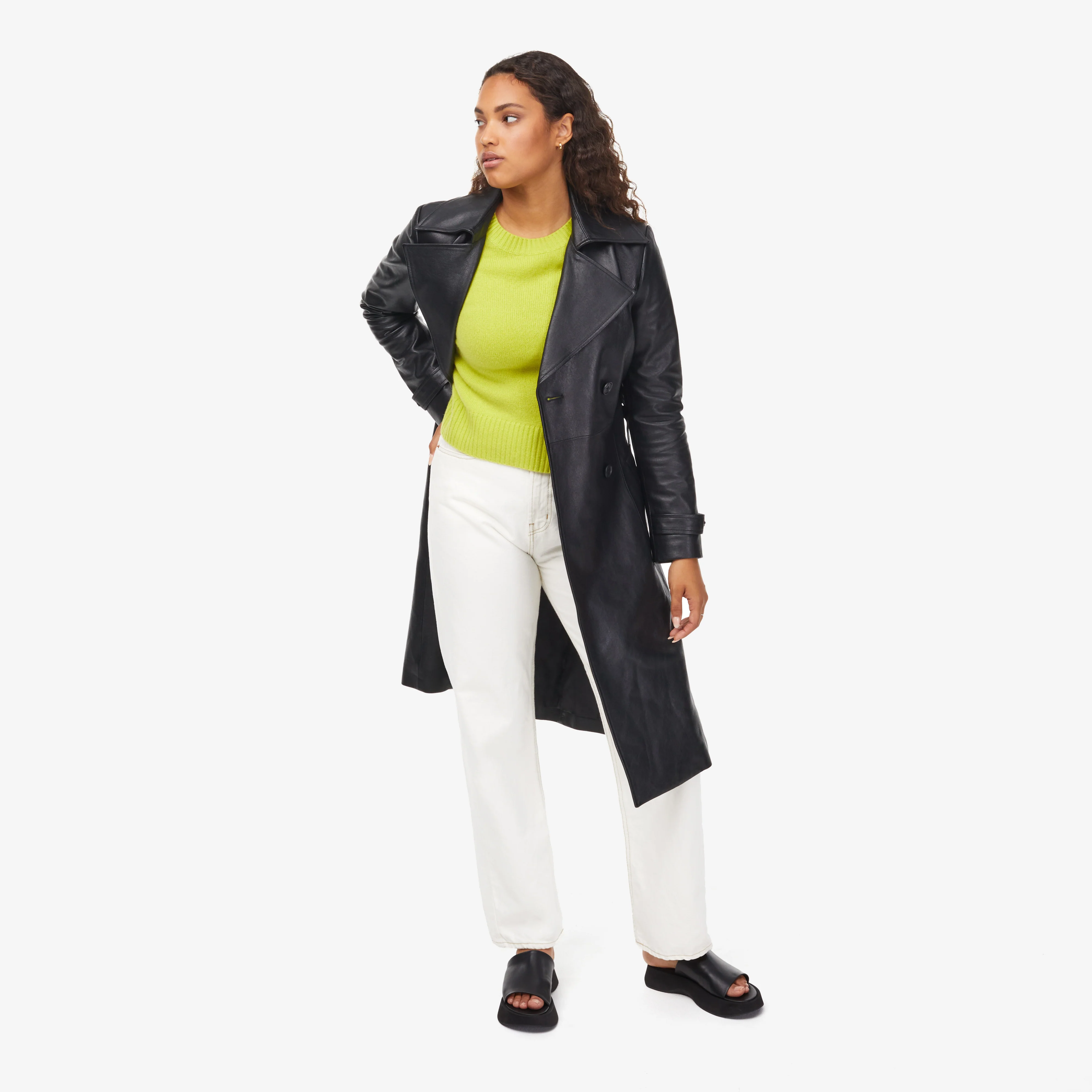 Mila Cashmere Boxy Crop Sweater - Image 35