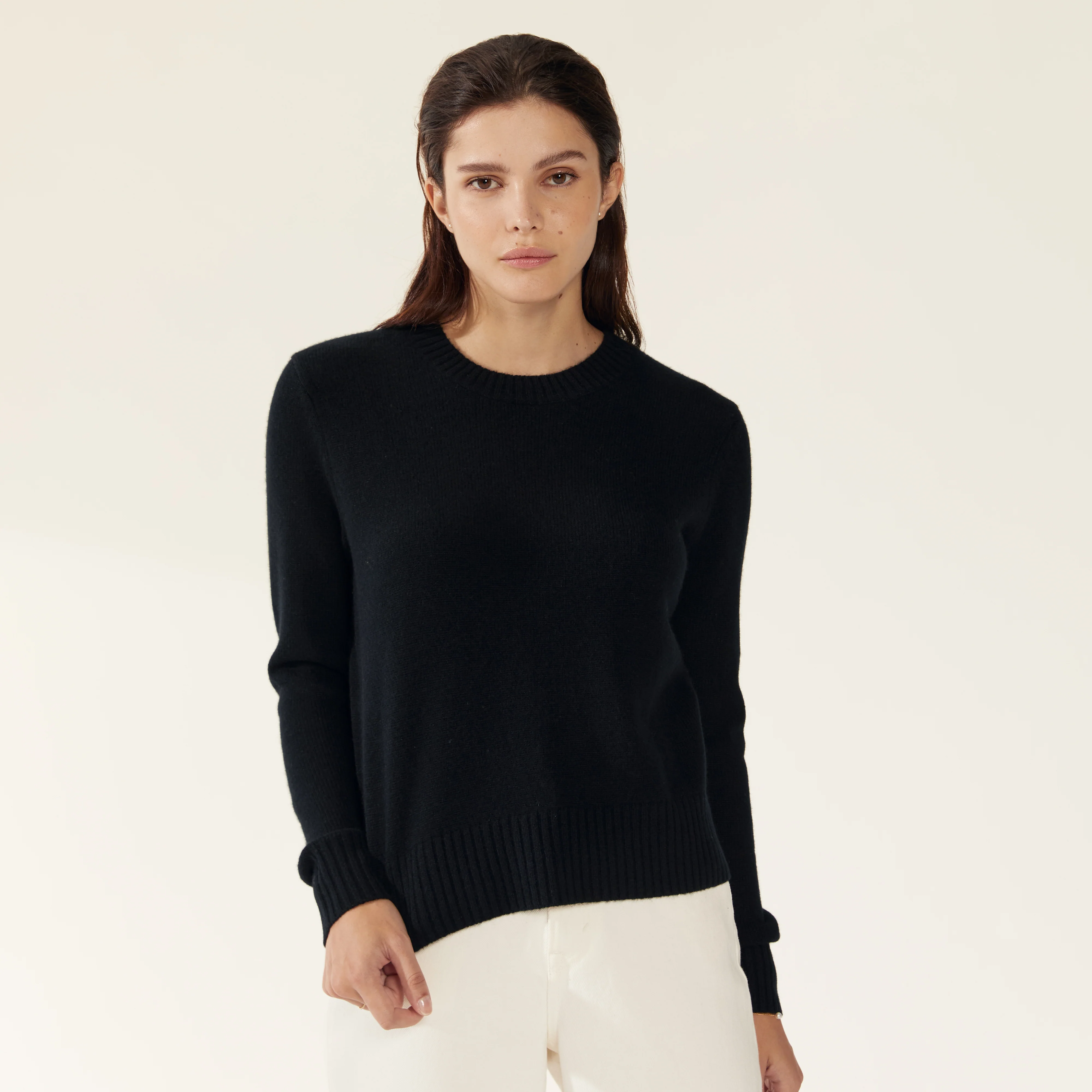 Mila Cashmere Boxy Crop Sweater - Image 38