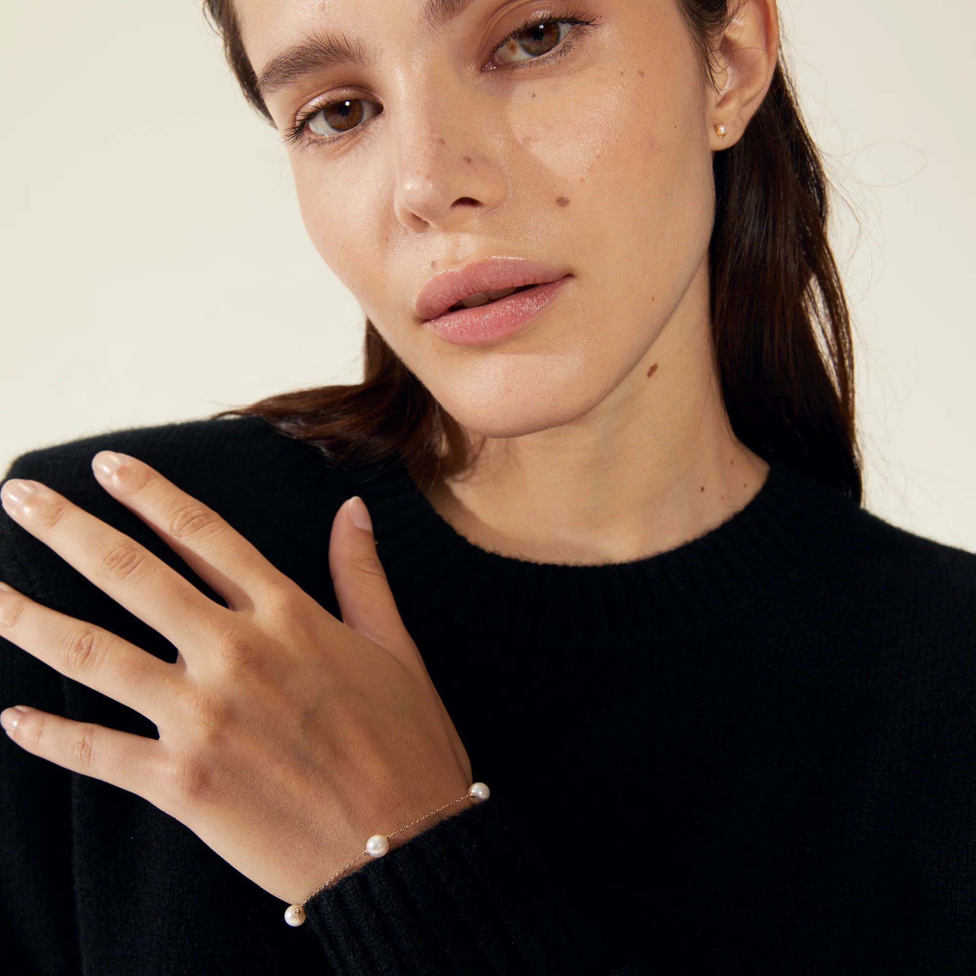 Mila Cashmere Boxy Crop Sweater - Image 40