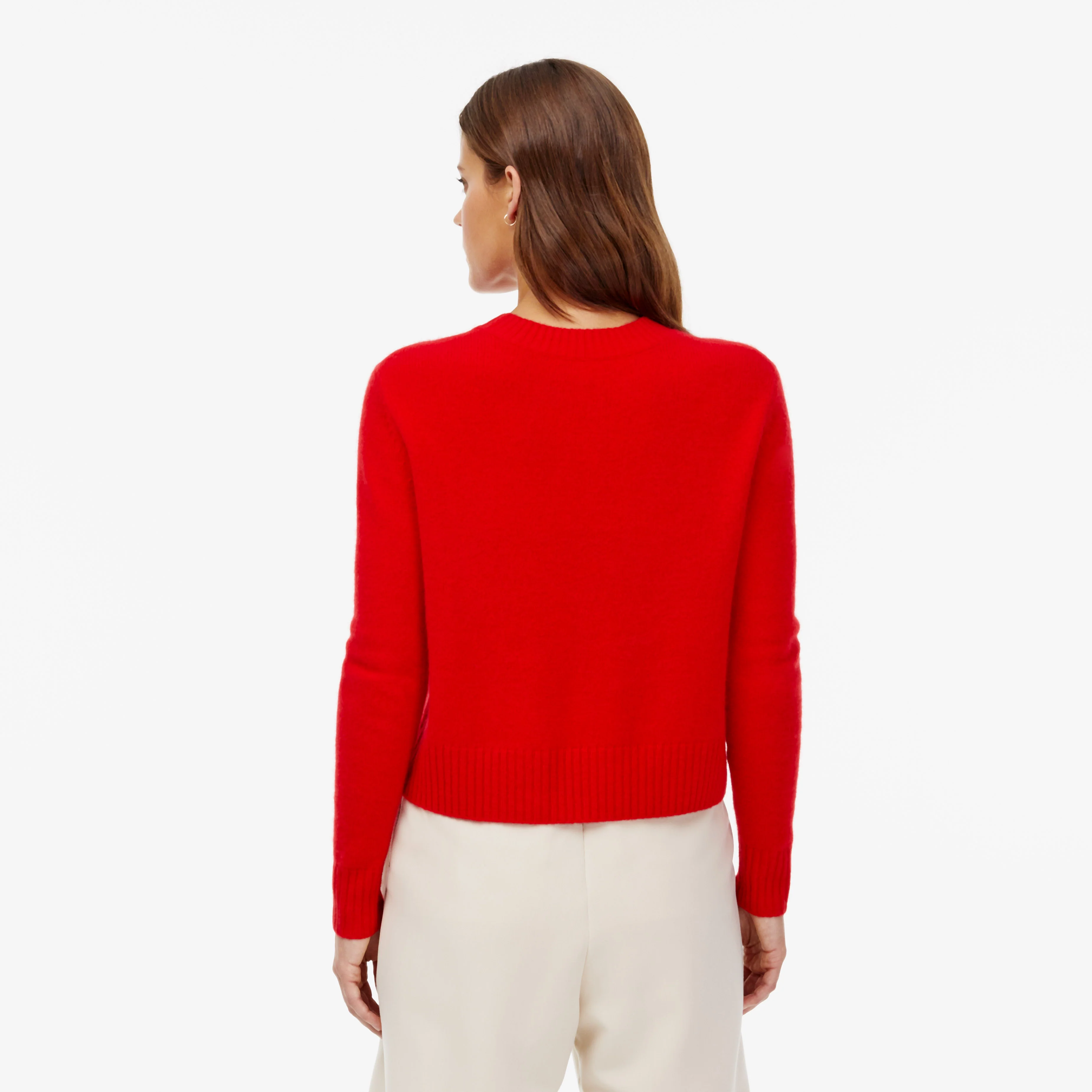 Mila Cashmere Boxy Crop Sweater - Image 43