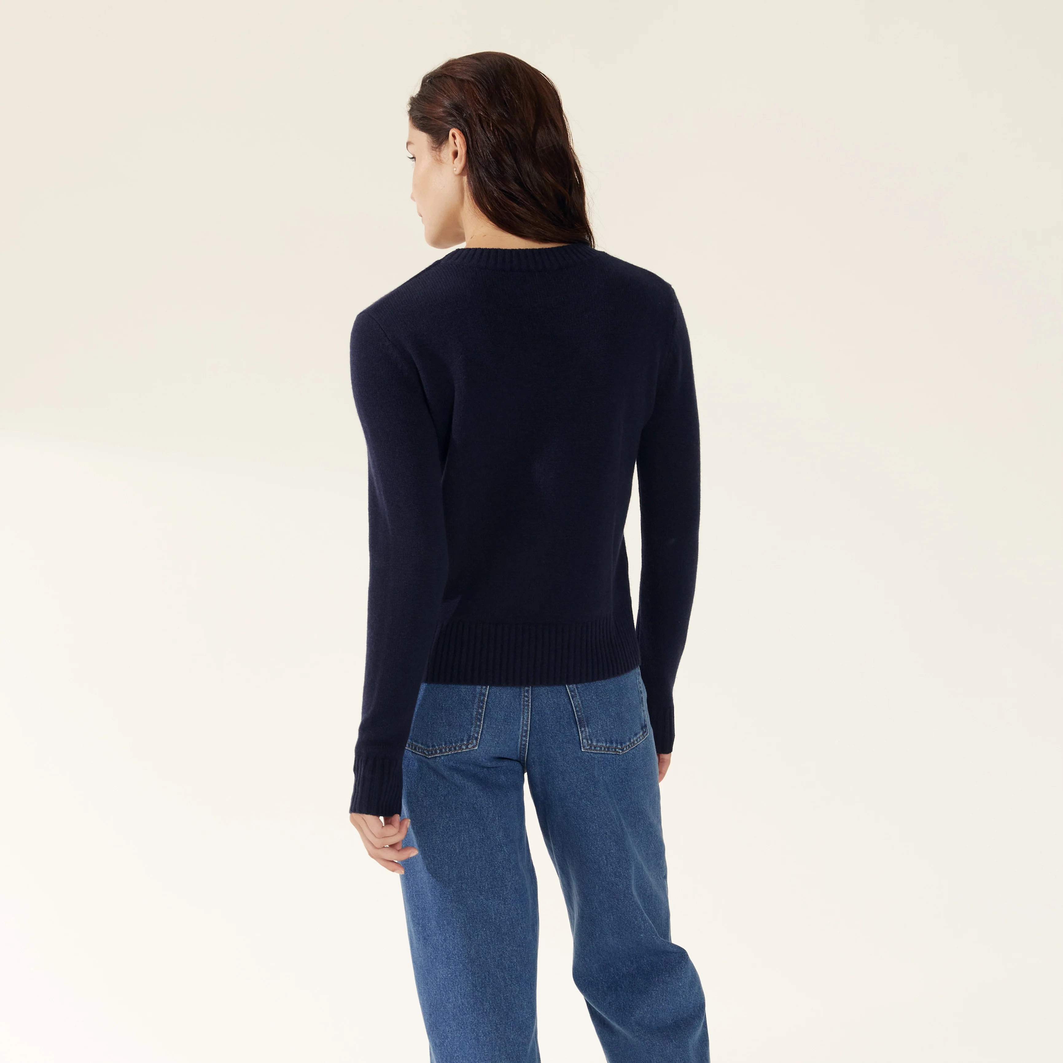 Mila Cashmere Boxy Crop Sweater - Image 47