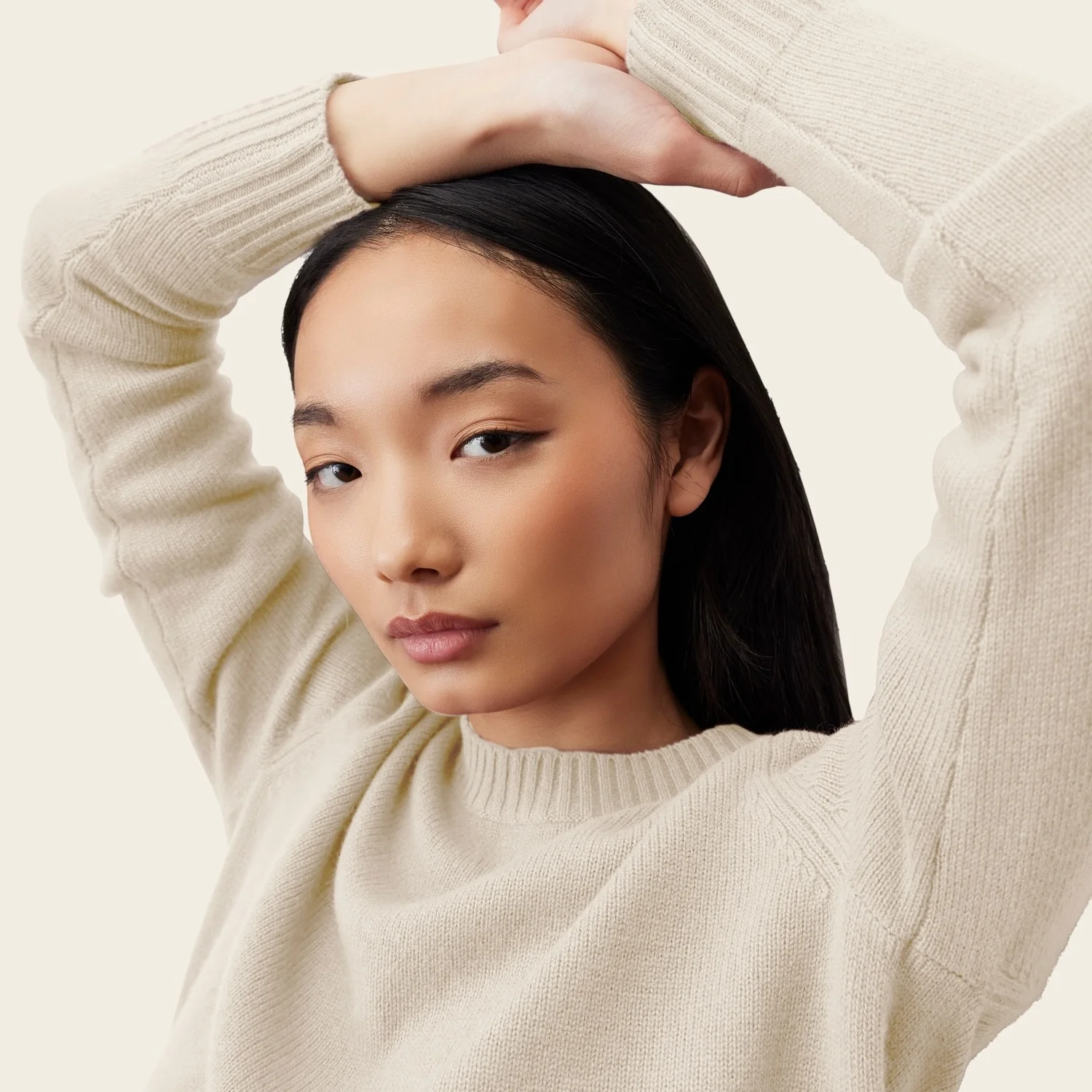 Mila Cashmere Boxy Crop Sweater - Image 57