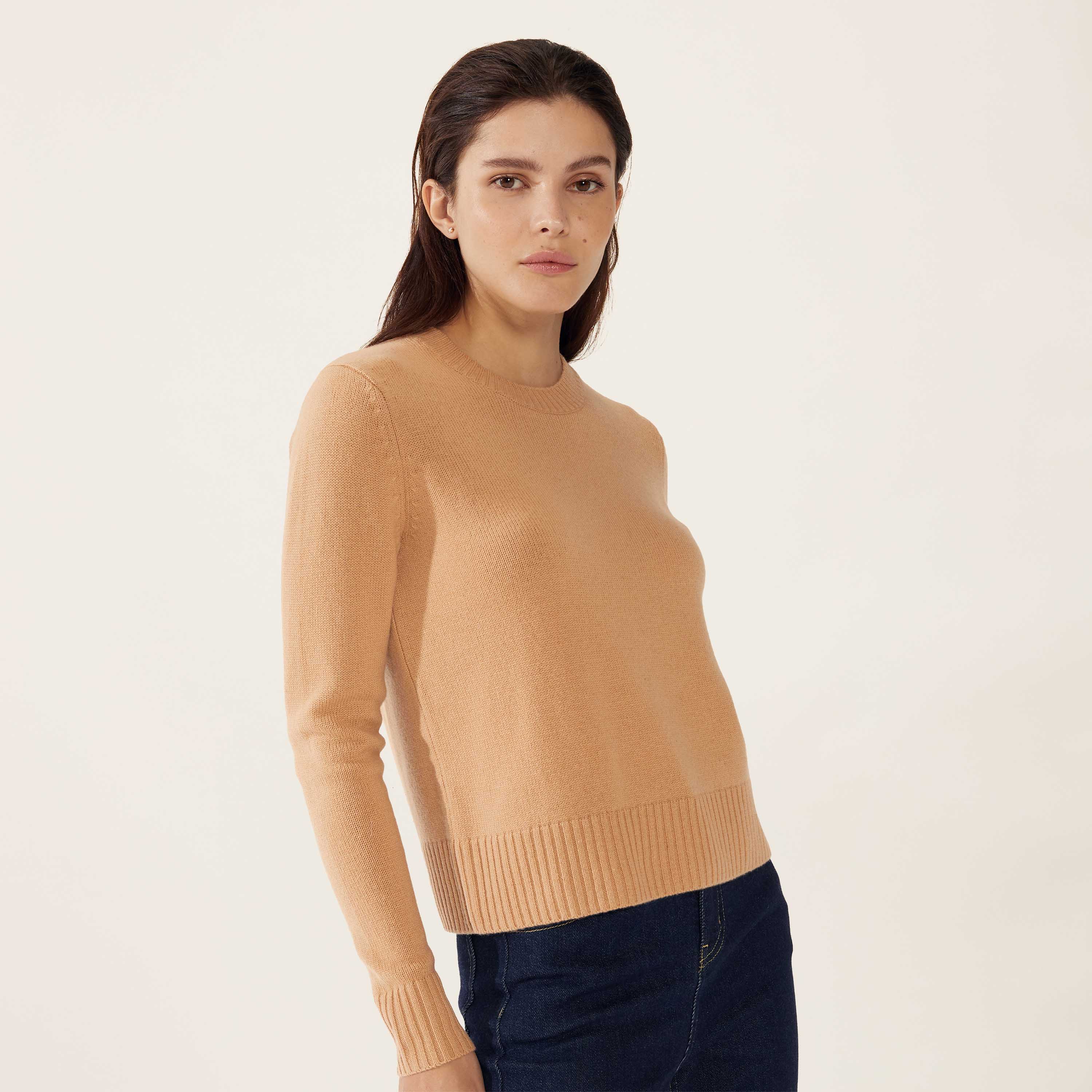 Mila Cashmere Boxy Crop Sweater - Image 60