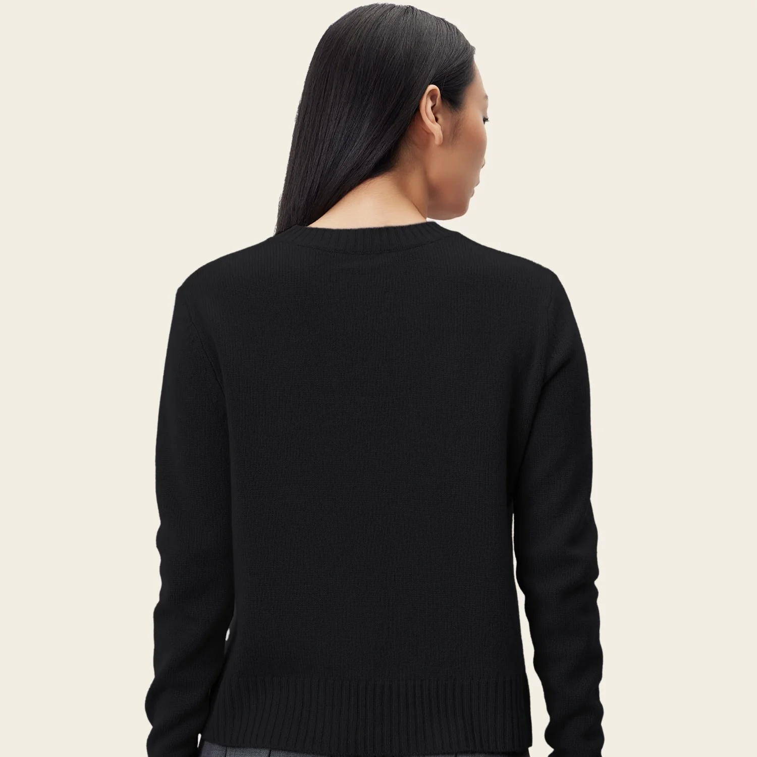 Mila Cashmere Boxy Crop Sweater - Image 68