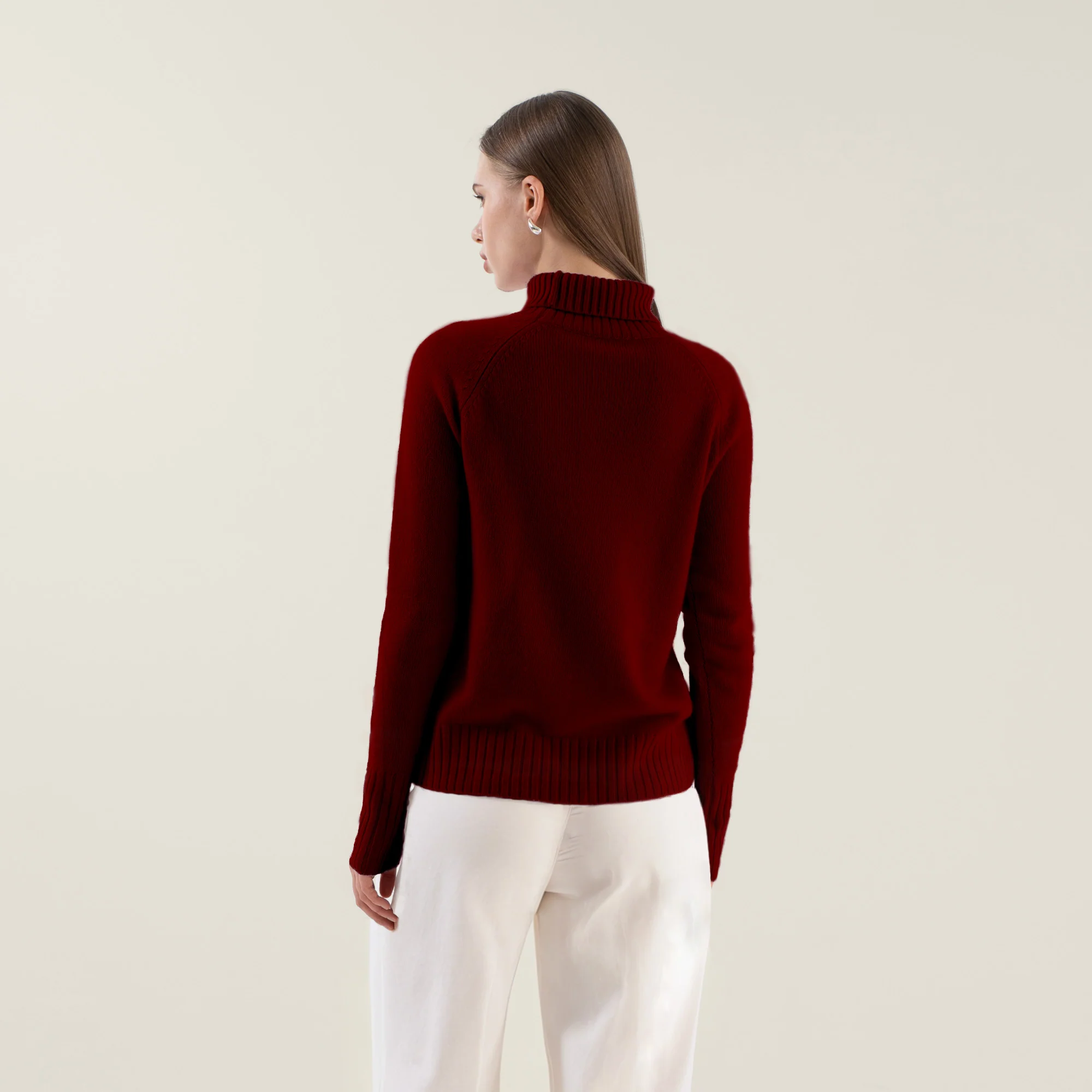 Emma Cashmere Relaxed Turtleneck Sweater - Image 104