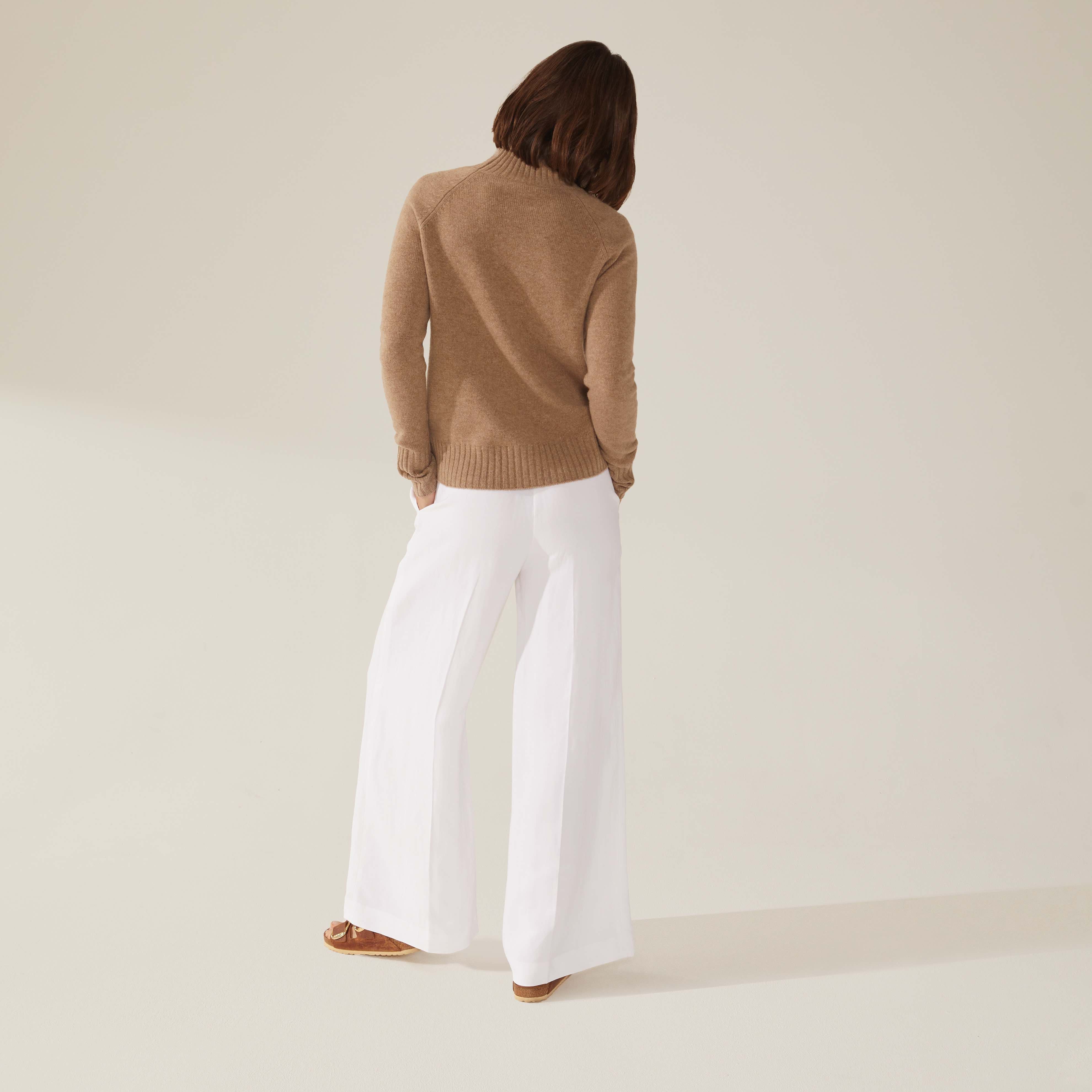 Emma Cashmere Relaxed Turtleneck Sweater - Image 12