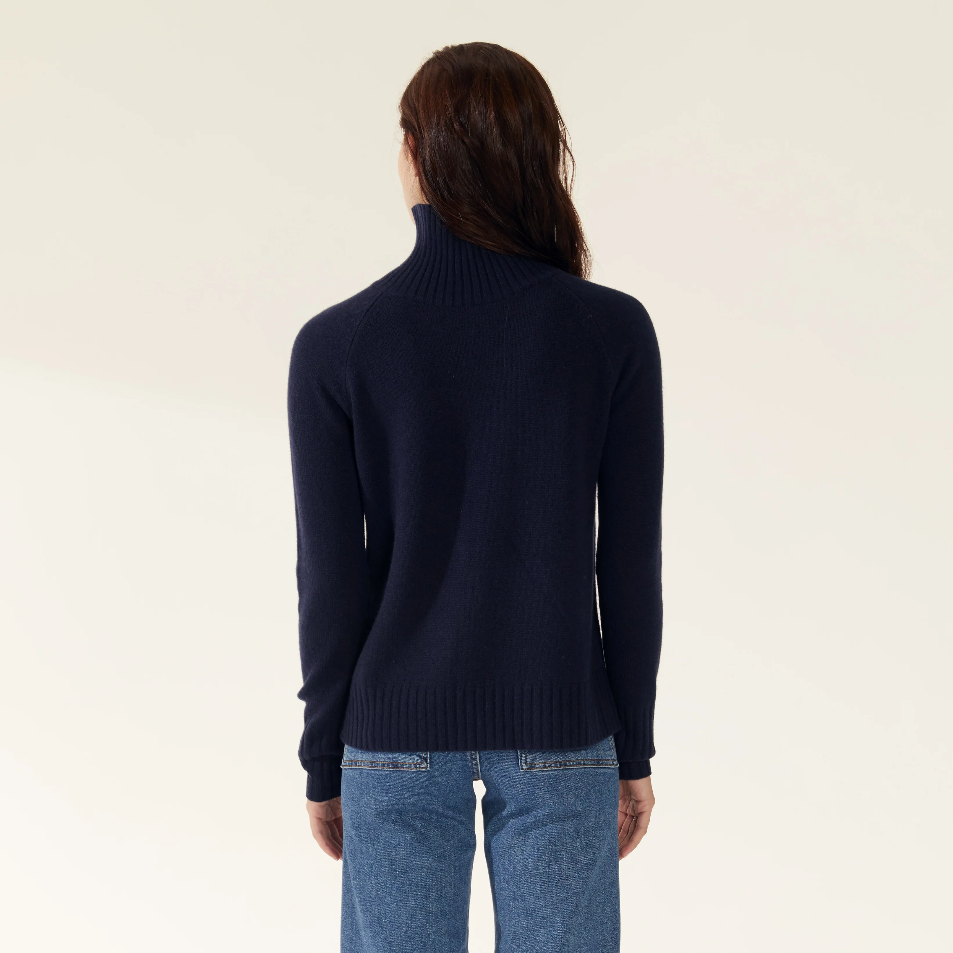 Emma Cashmere Relaxed Turtleneck Sweater - Image 25