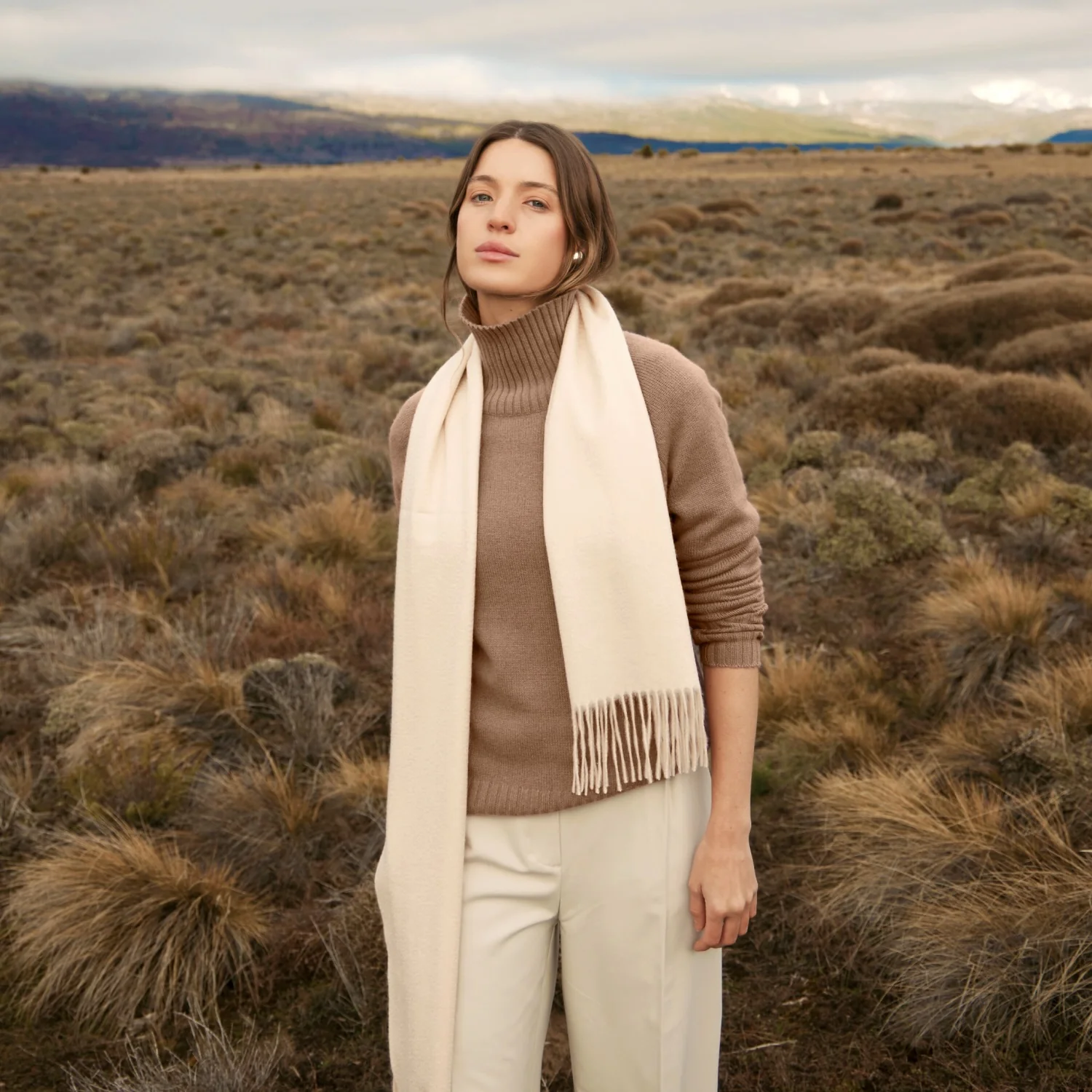 Emma Cashmere Relaxed Turtleneck Sweater - Image 39