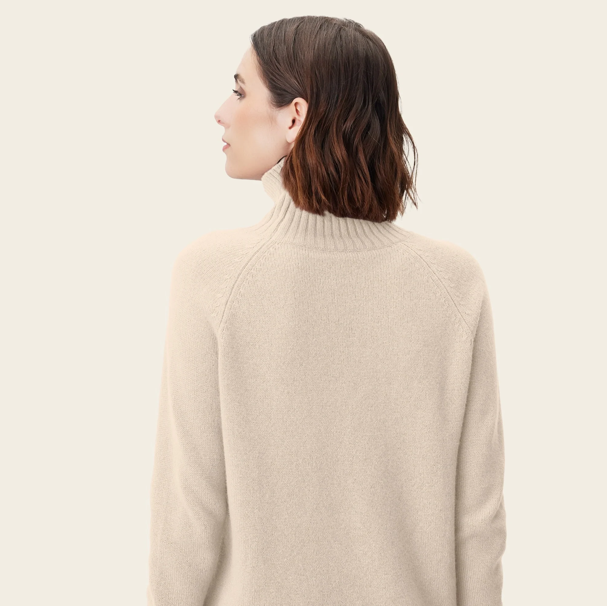Emma Cashmere Relaxed Turtleneck Sweater - Image 42