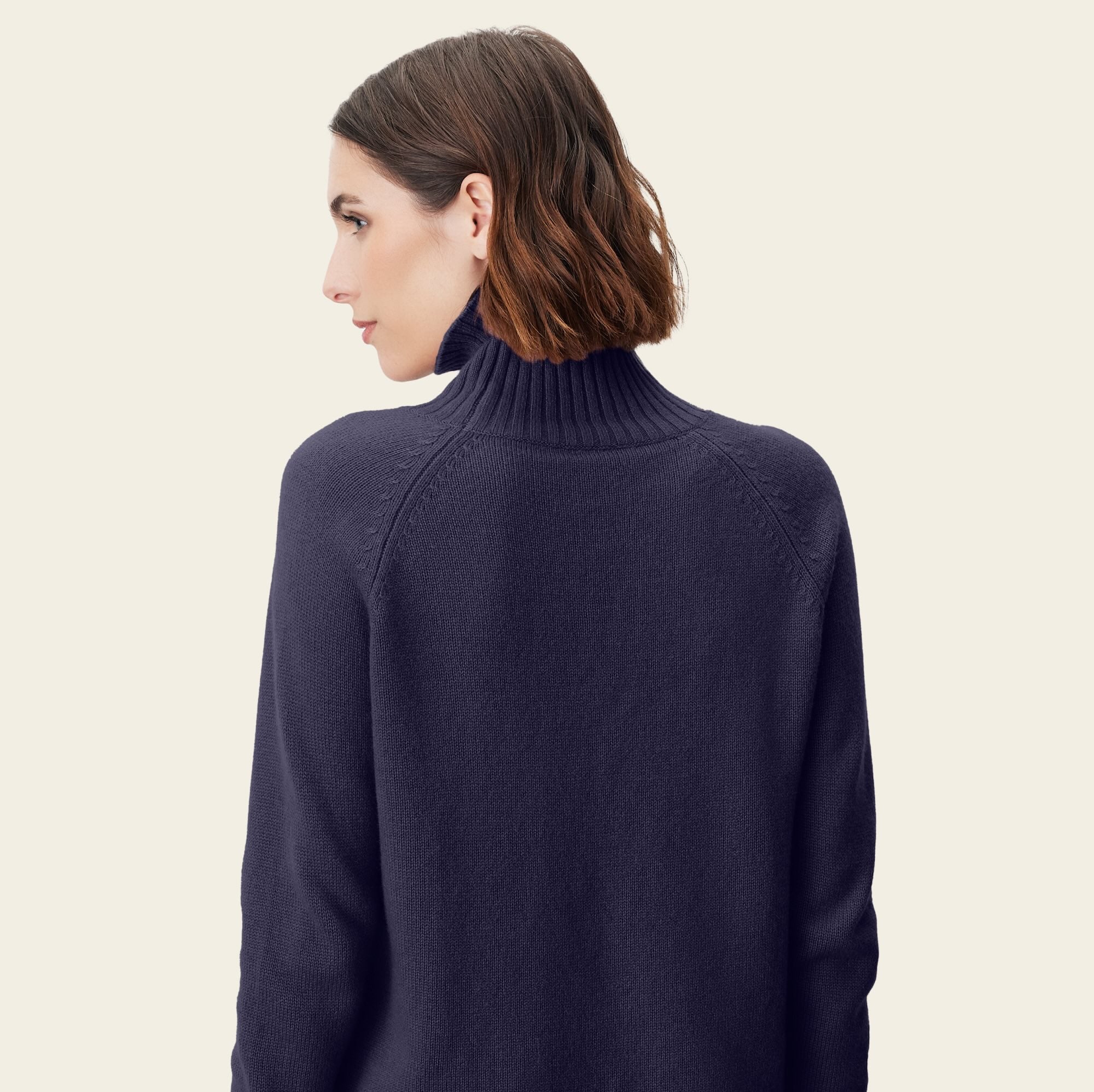 Emma Cashmere Relaxed Turtleneck Sweater - Image 51