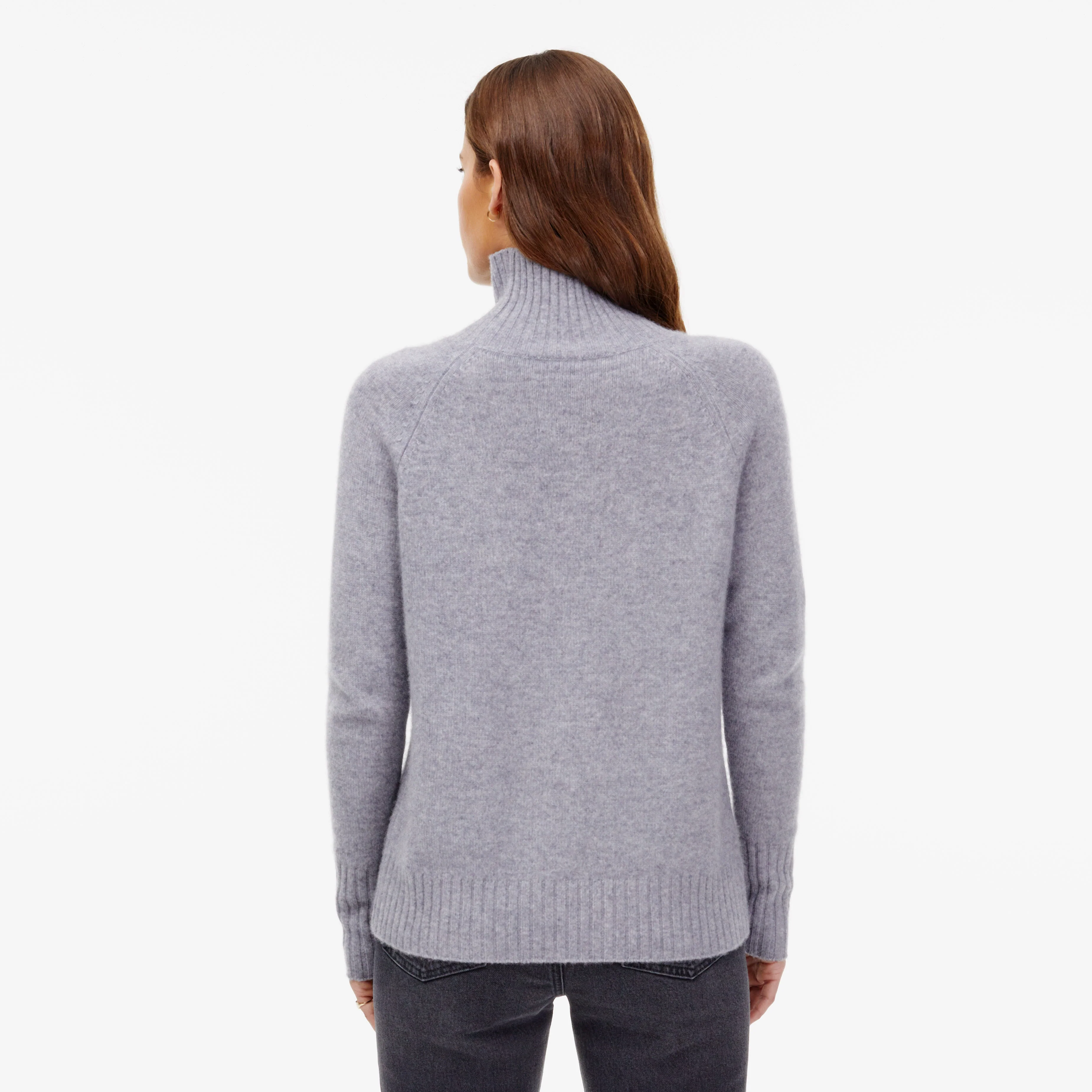 Emma Cashmere Relaxed Turtleneck Sweater - Image 55