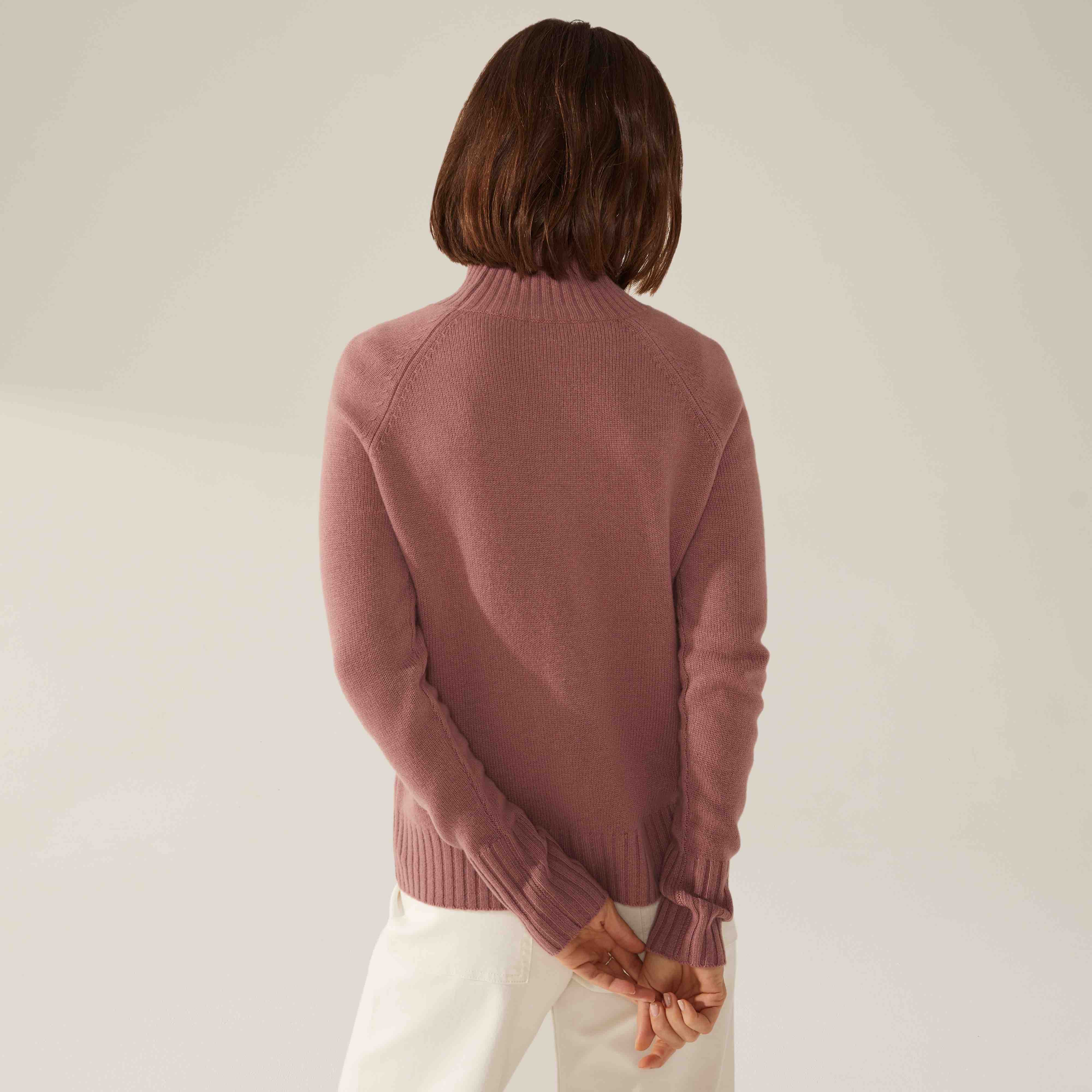 Emma Cashmere Relaxed Turtleneck Sweater - Image 83
