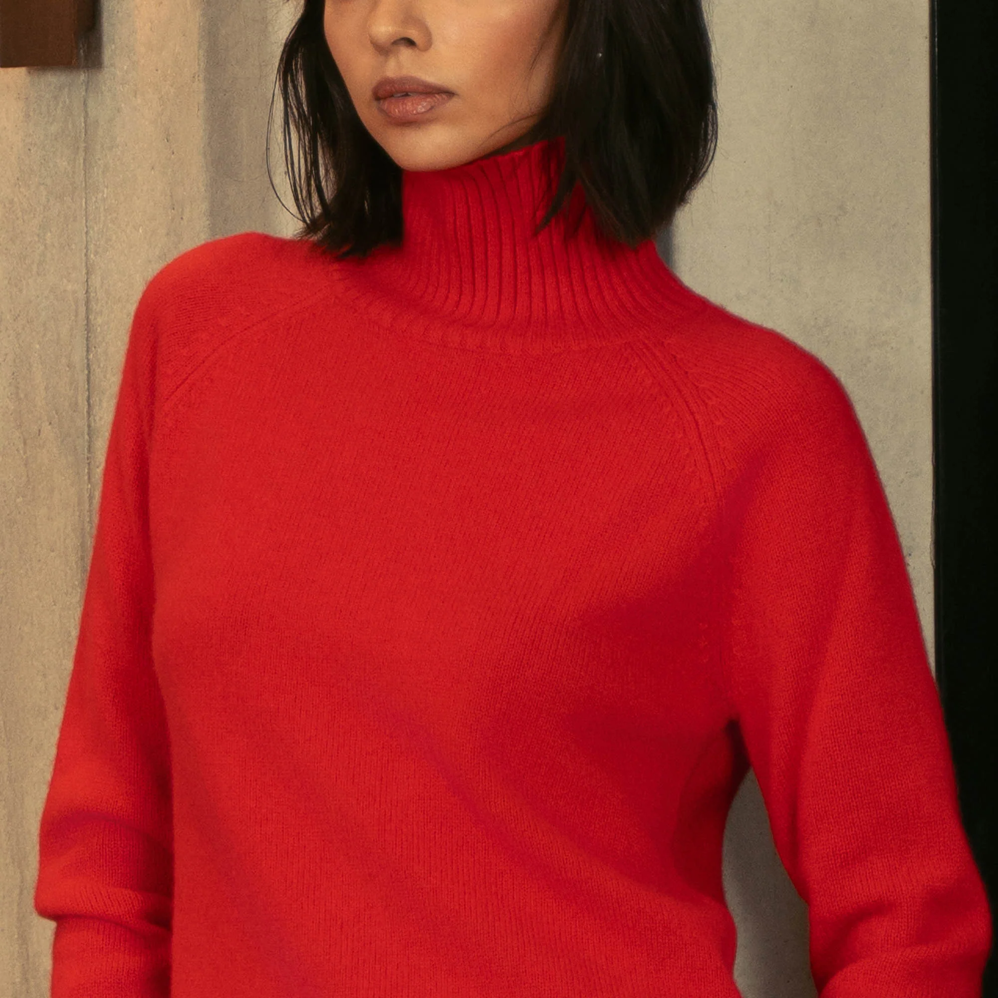 Emma Cashmere Relaxed Turtleneck Sweater - Image 99