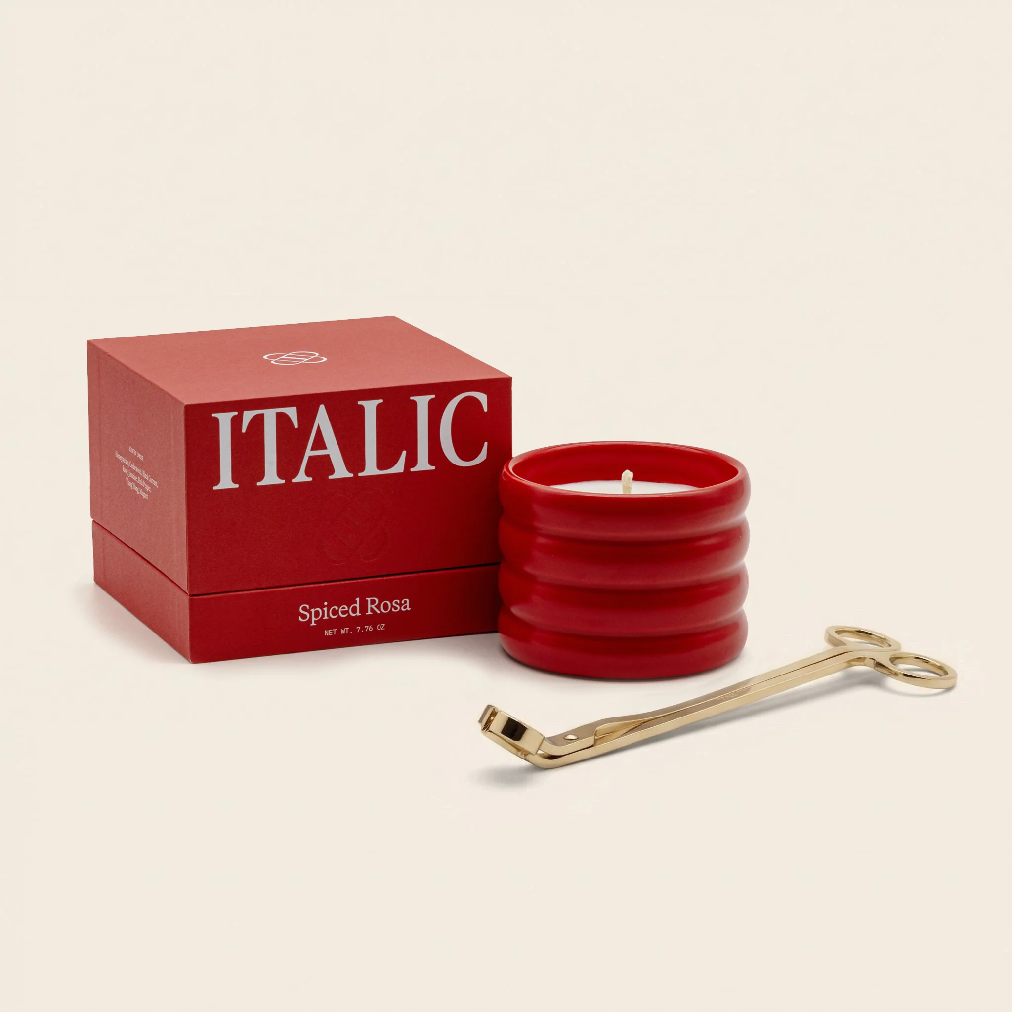 Soy Wax Ceramic Candle & Wick Trimmer Set - Image 24