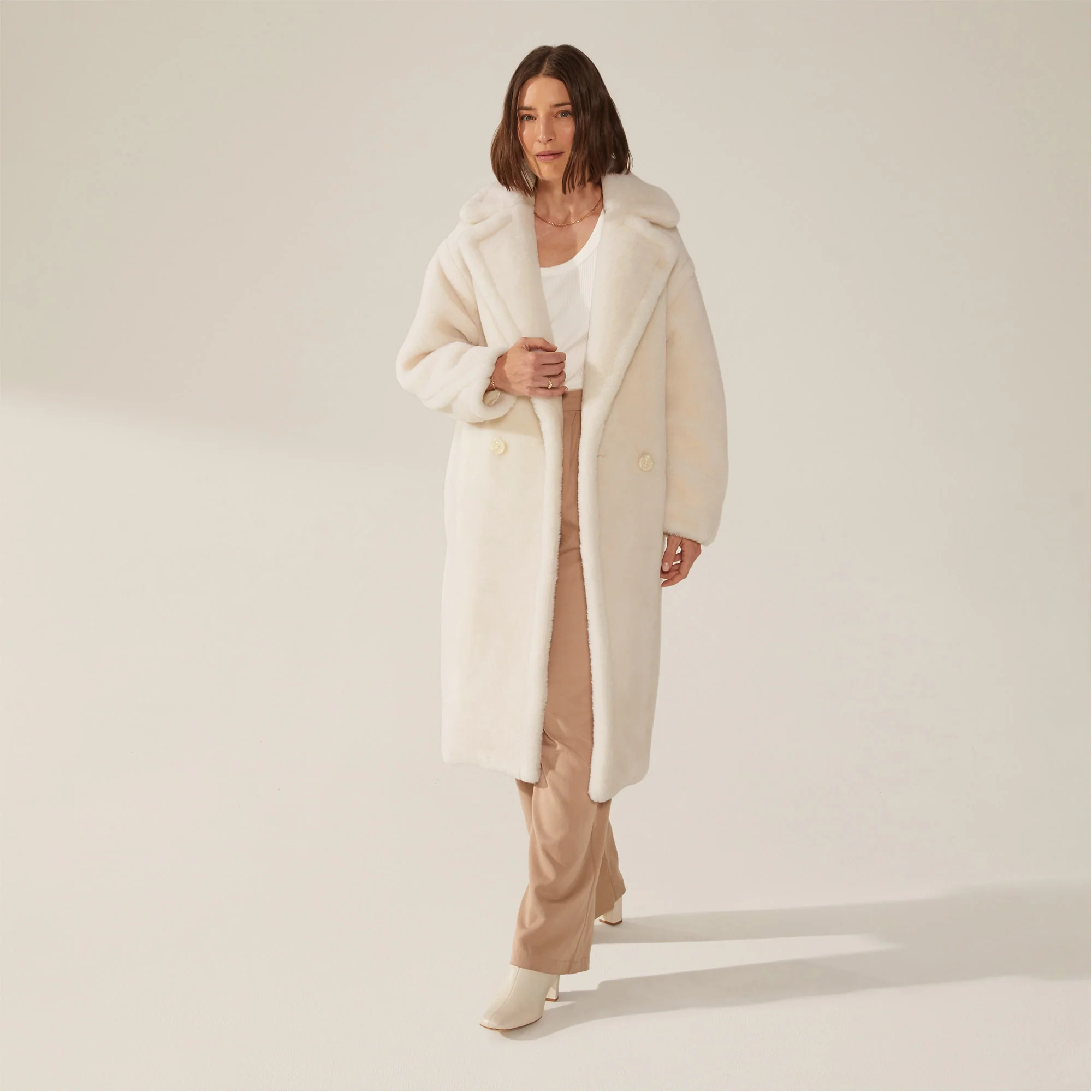 Charlotte Australian Wool Oversized Teddy Coat - Image 12