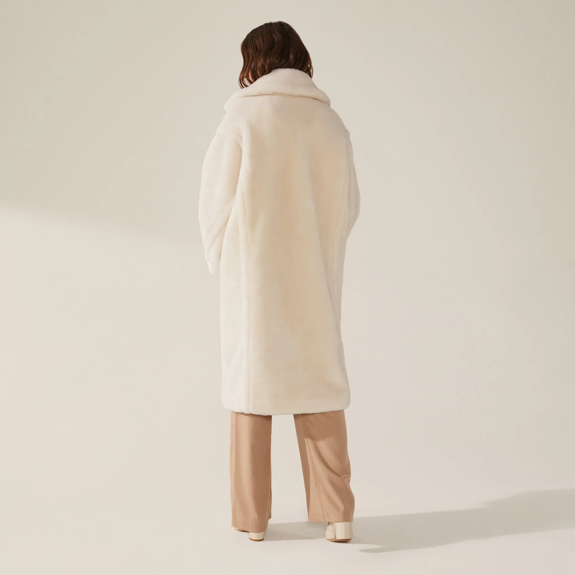 Charlotte Australian Wool Oversized Teddy Coat - Image 17