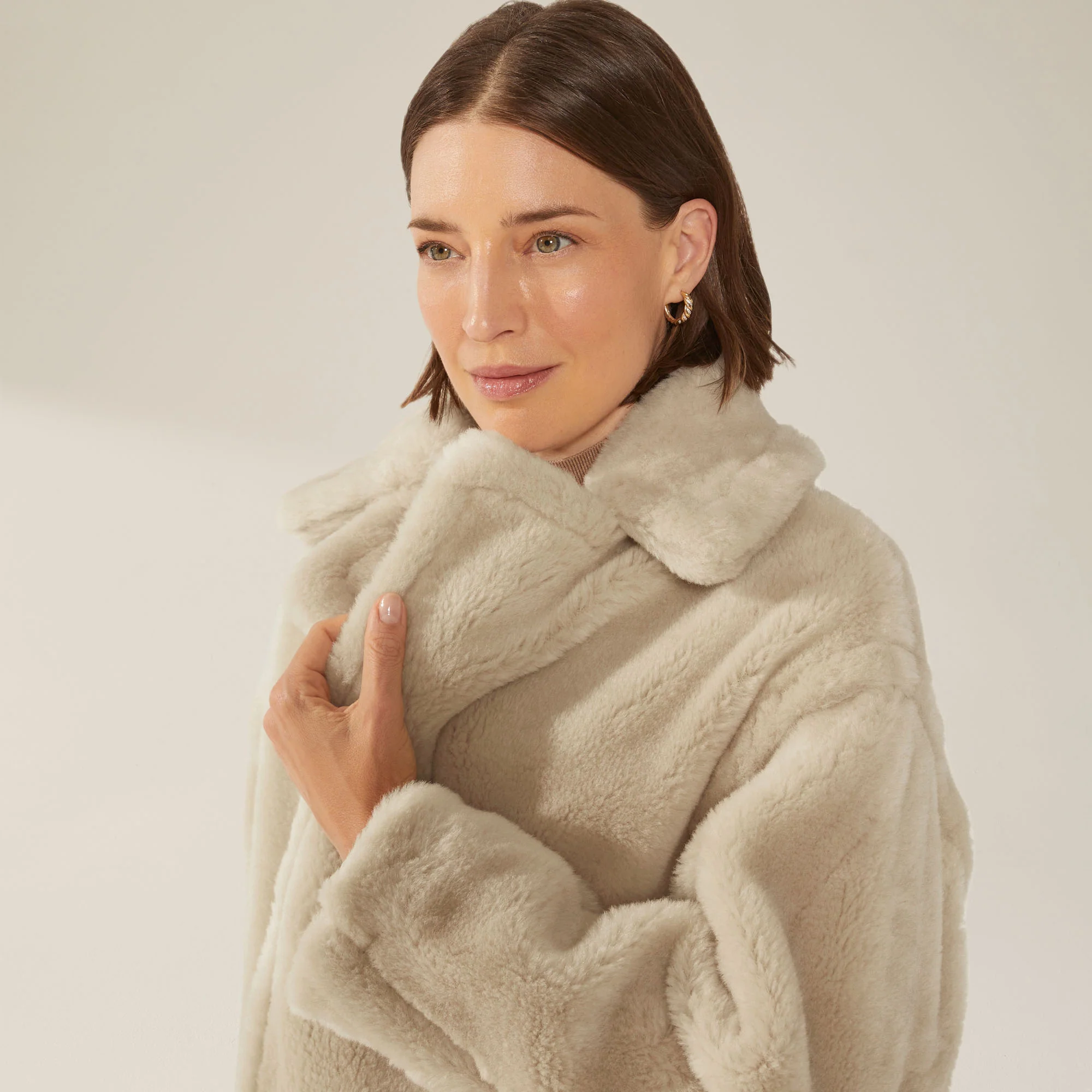 Charlotte Australian Wool Oversized Teddy Coat - Image 24