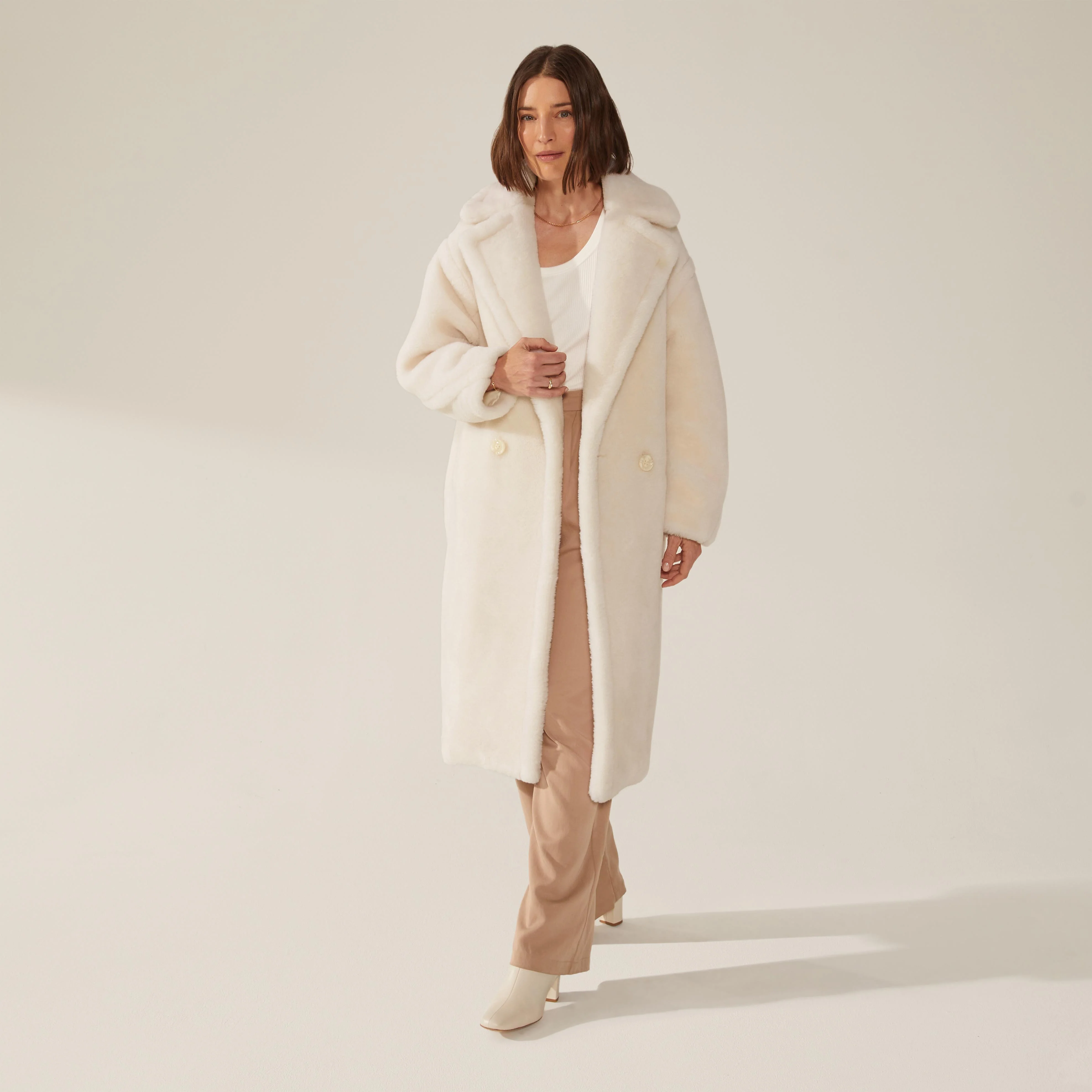 Charlotte Australian Wool Oversized Teddy Coat - Image 6