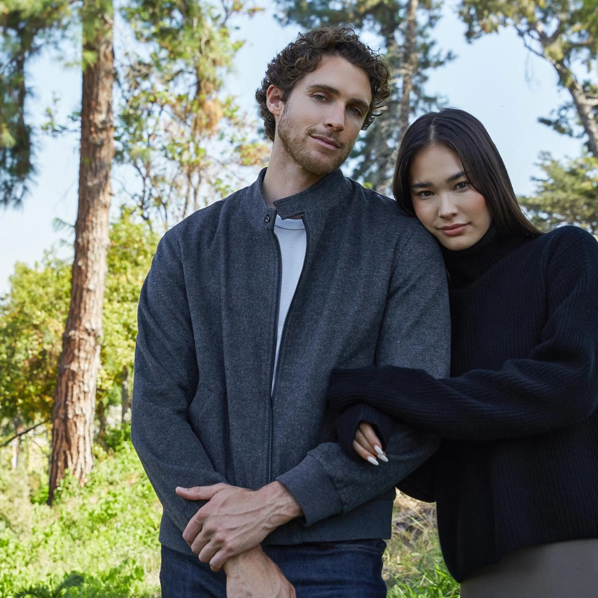 Chase Cashmere-Wool Bomber Jacket - Image 8