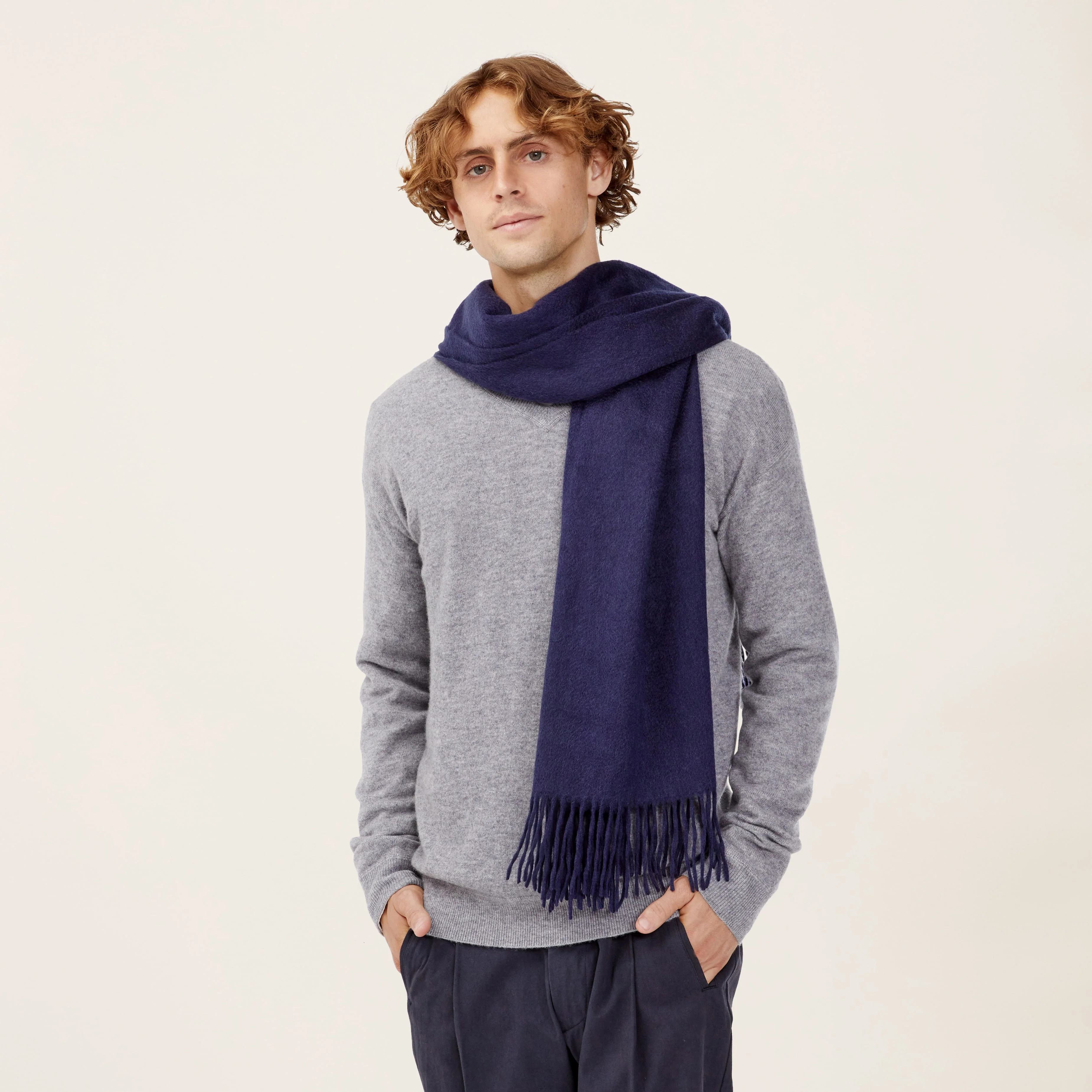 Cleo Oversized Cashmere Scarf - Image 10