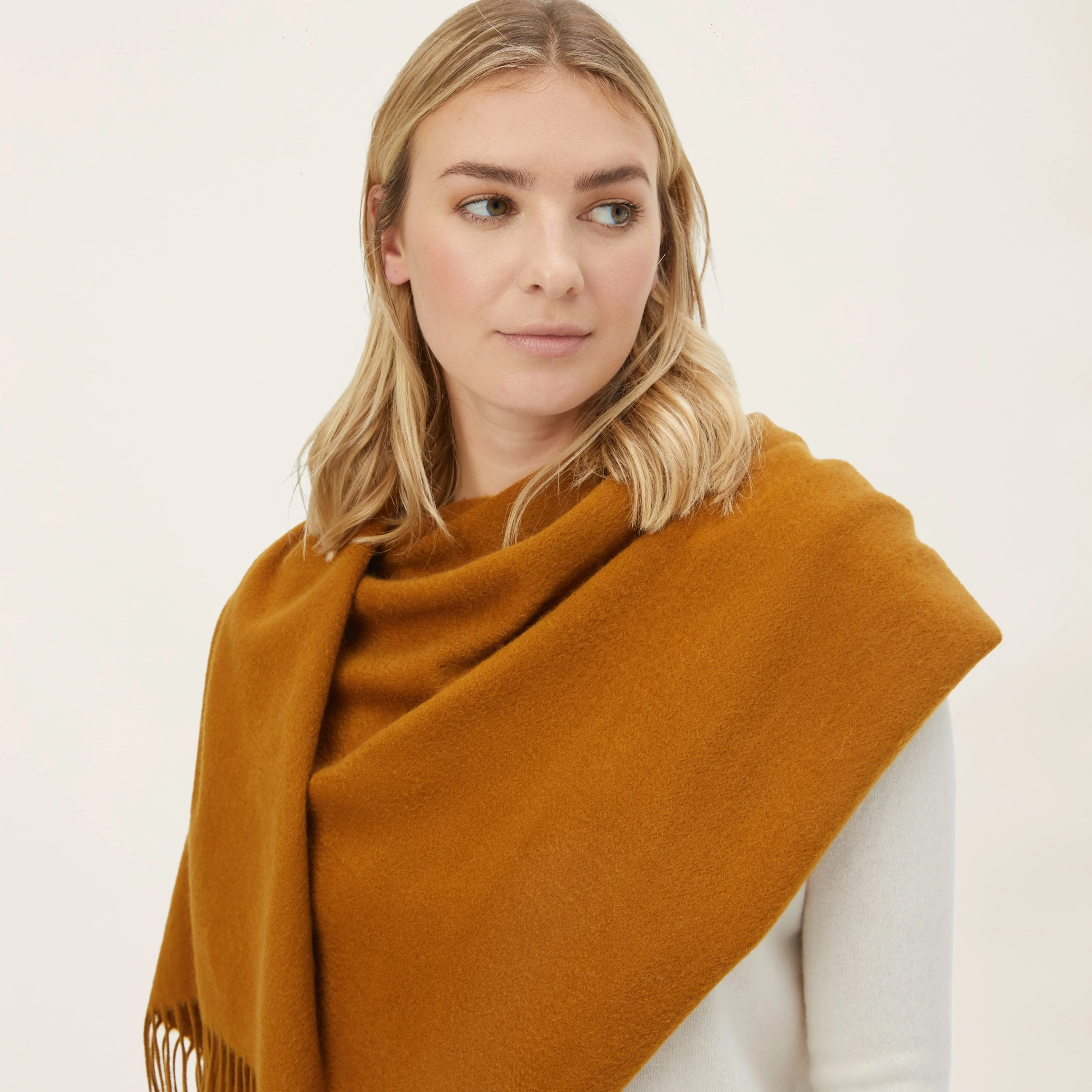 Cleo Oversized Cashmere Scarf - Image 27