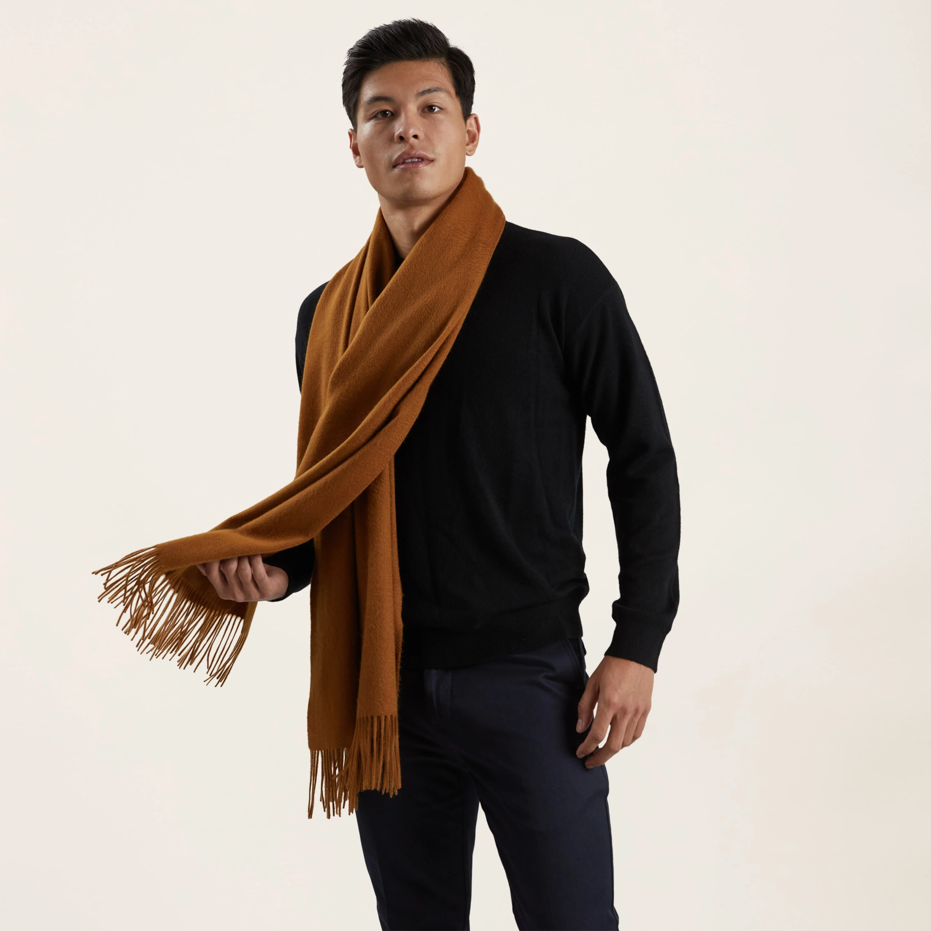 Cleo Oversized Cashmere Scarf - Image 28