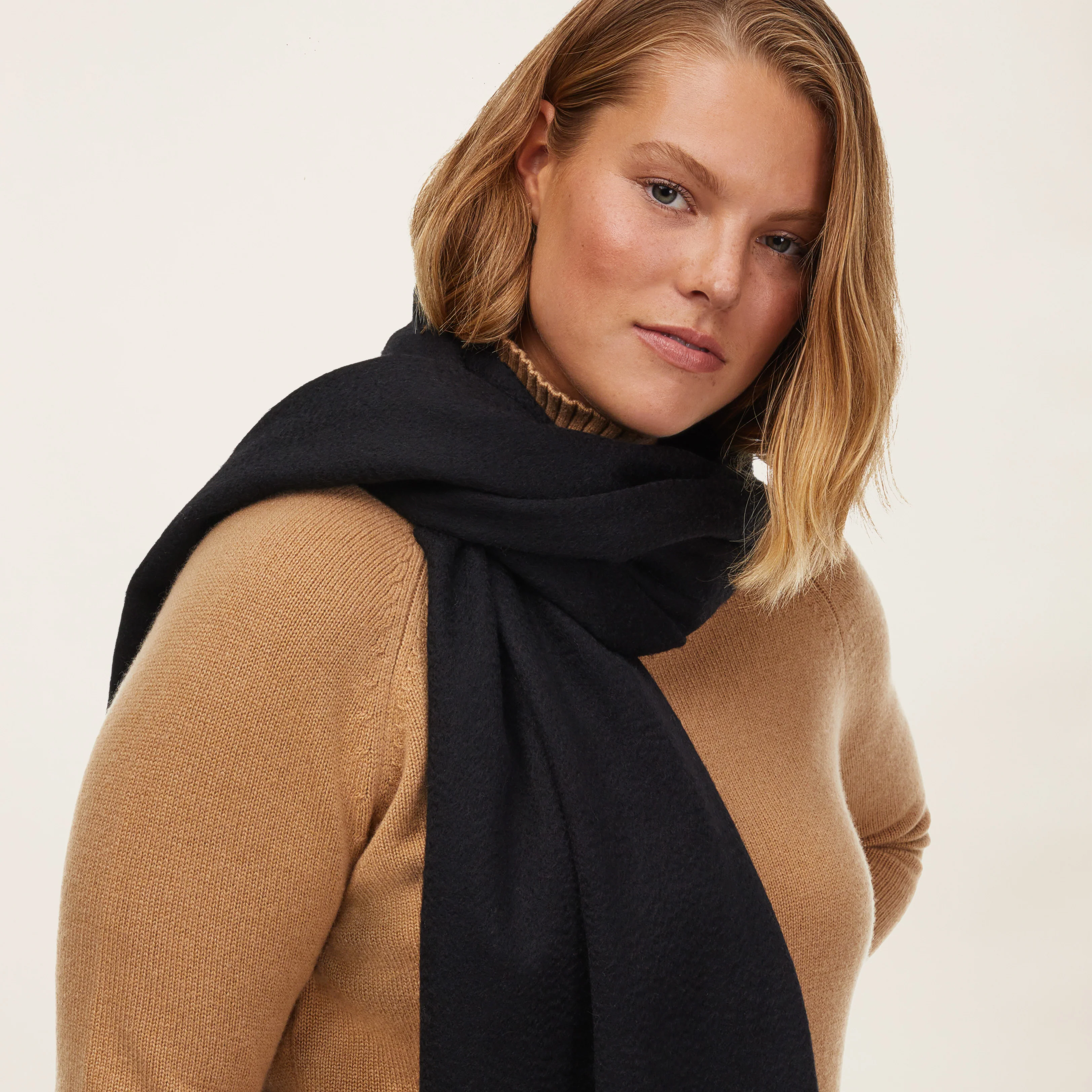 Cleo Oversized Cashmere Scarf - Image 33