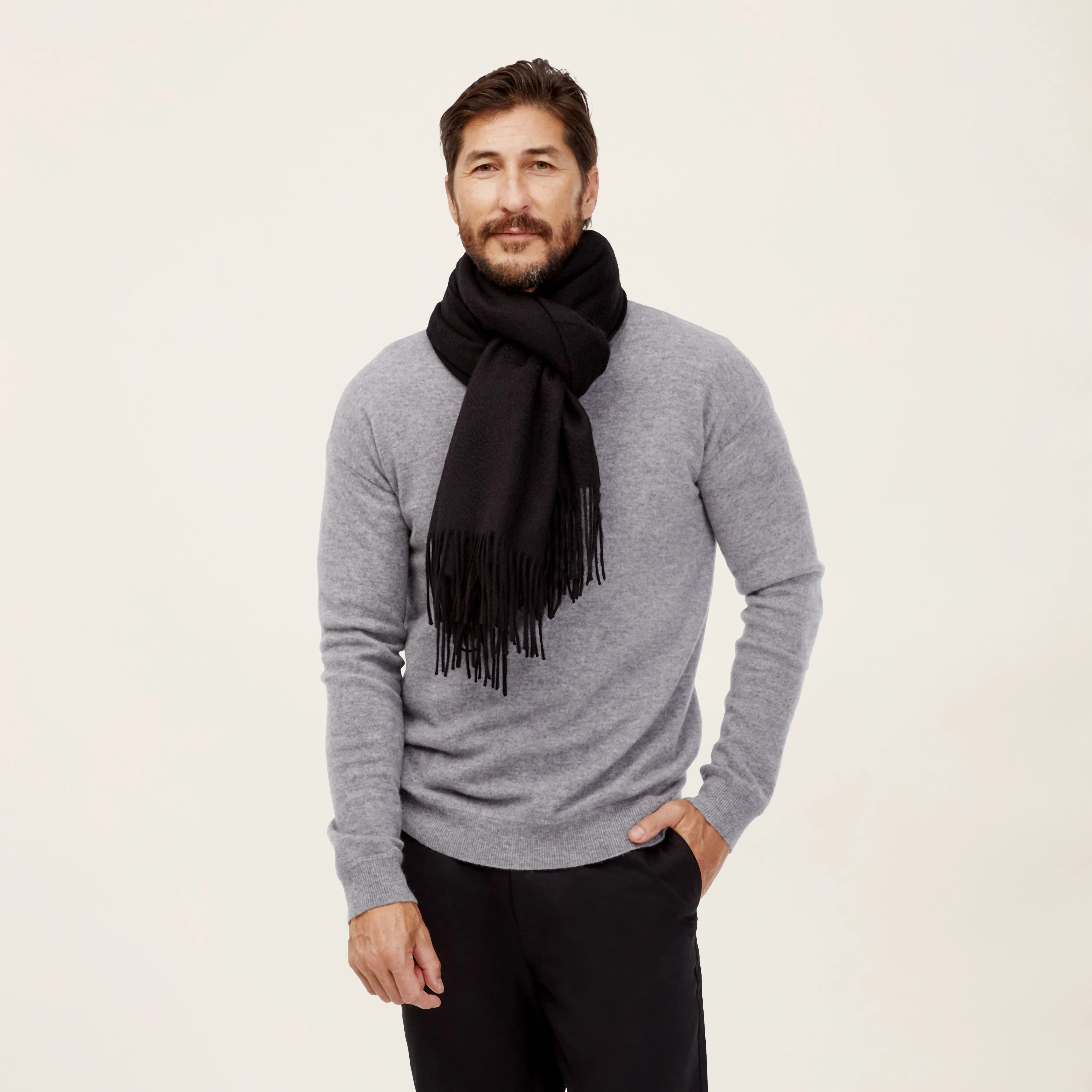 Cleo Oversized Cashmere Scarf - Image 34
