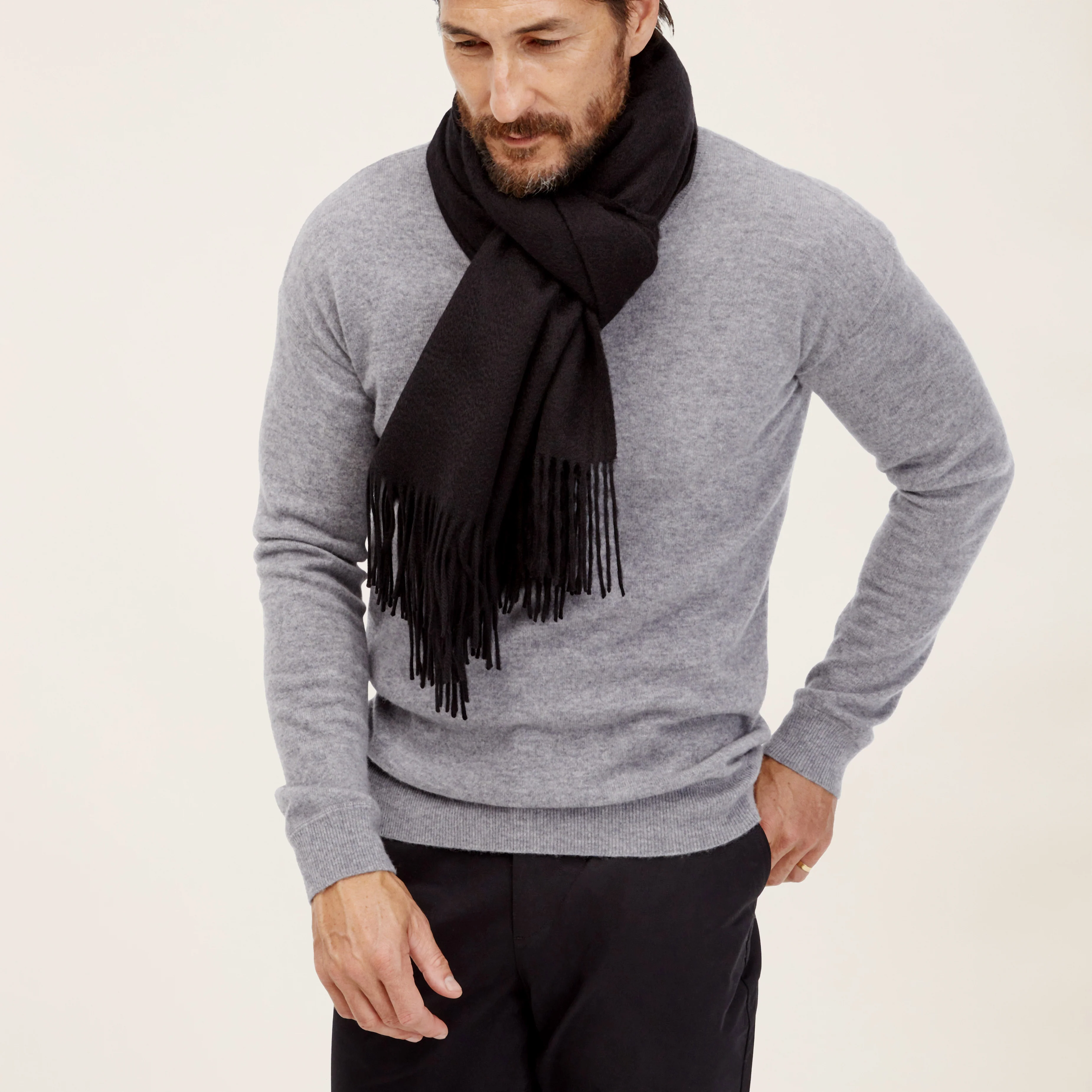 Cleo Oversized Cashmere Scarf - Image 37