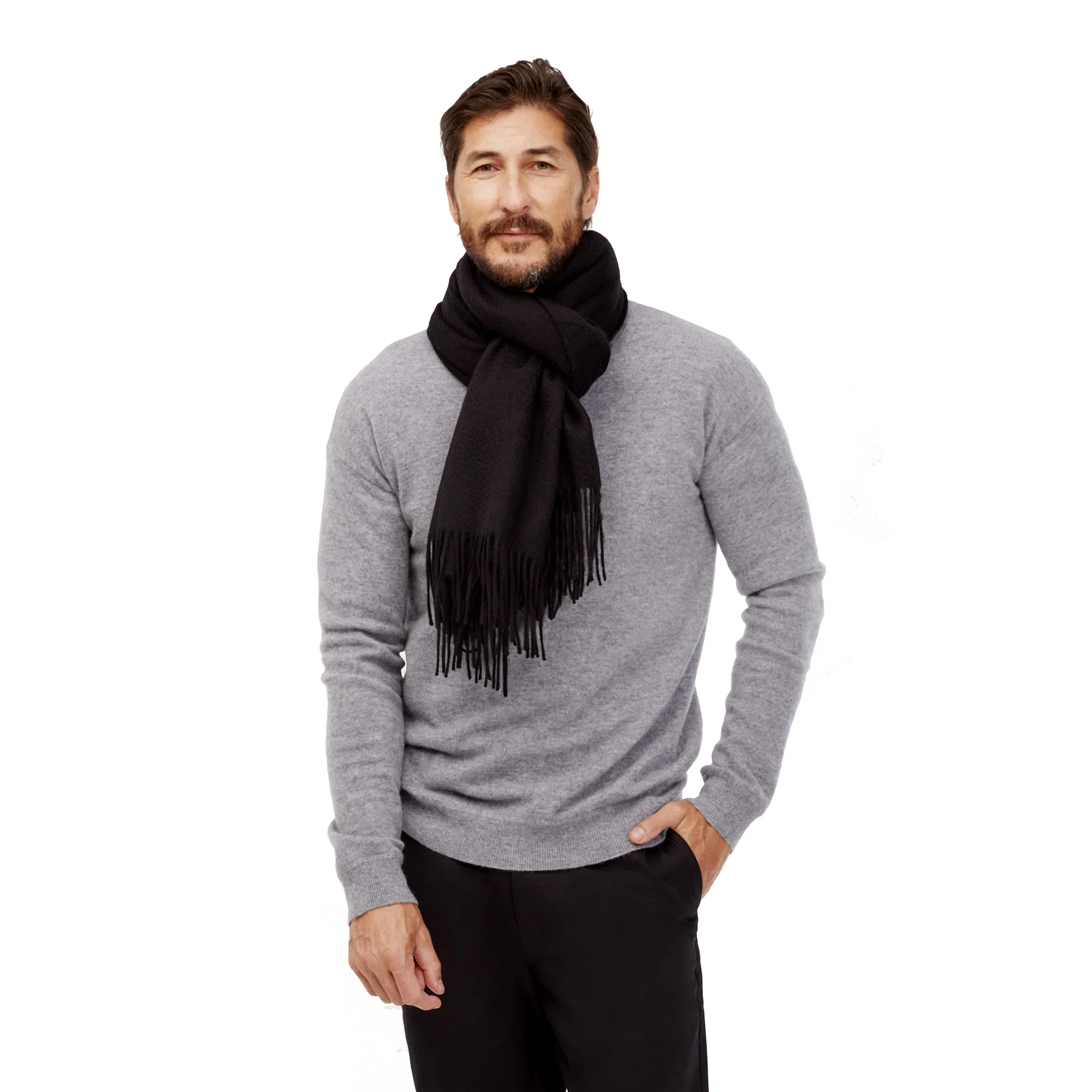 Cleo Oversized Cashmere Scarf - Image 40