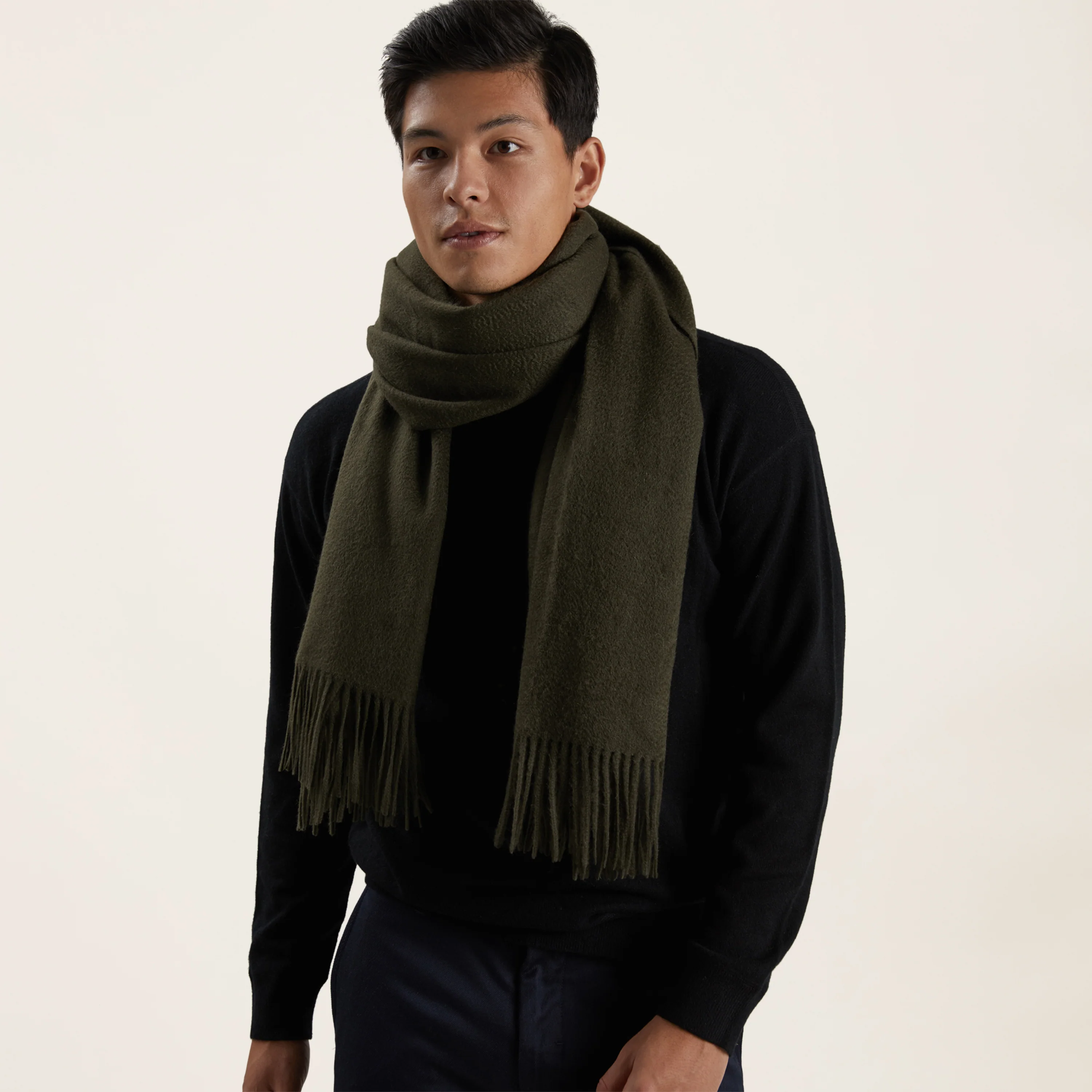 Cleo Oversized Cashmere Scarf - Image 5