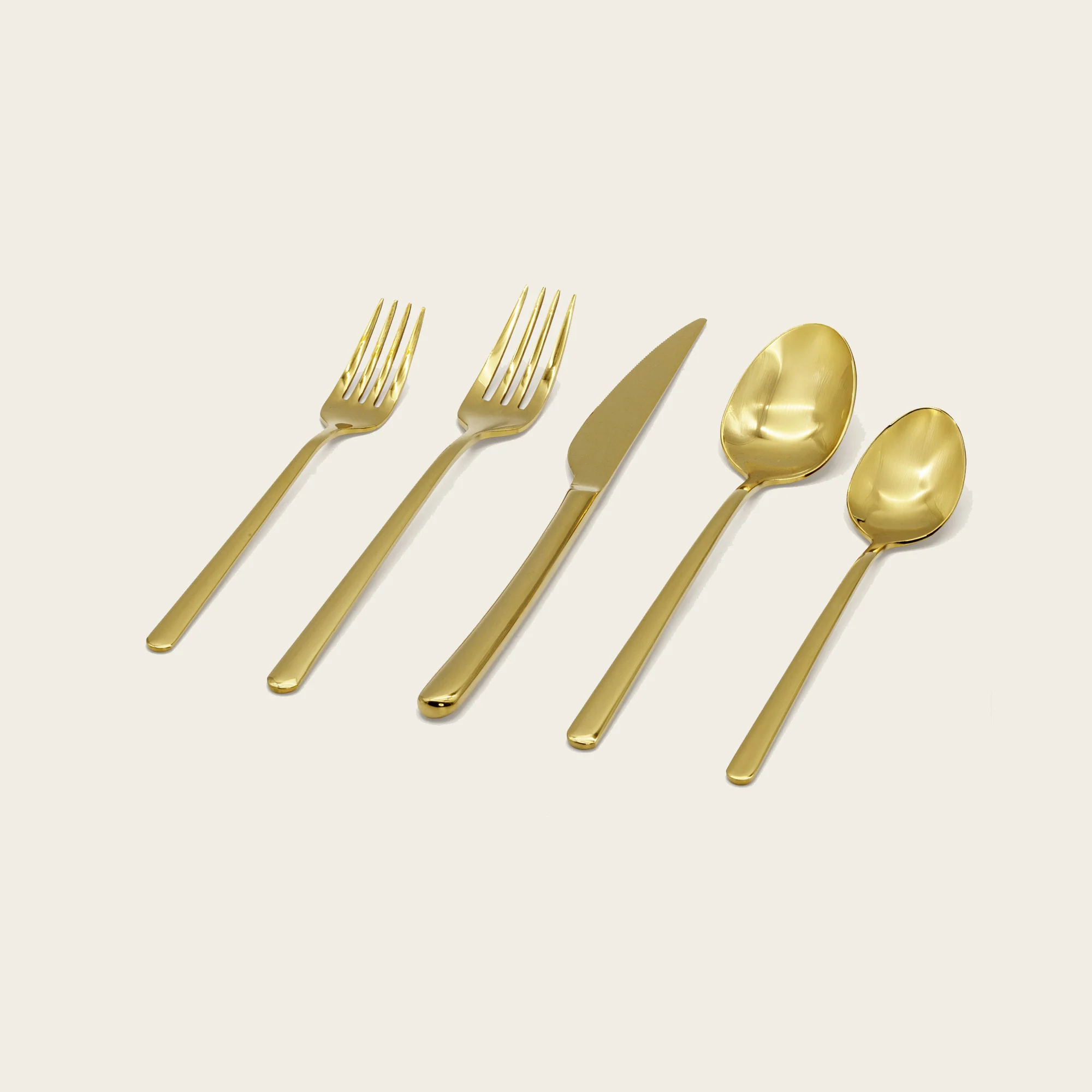 Emilia Mirror 20-Piece Flatware Set - Image 3