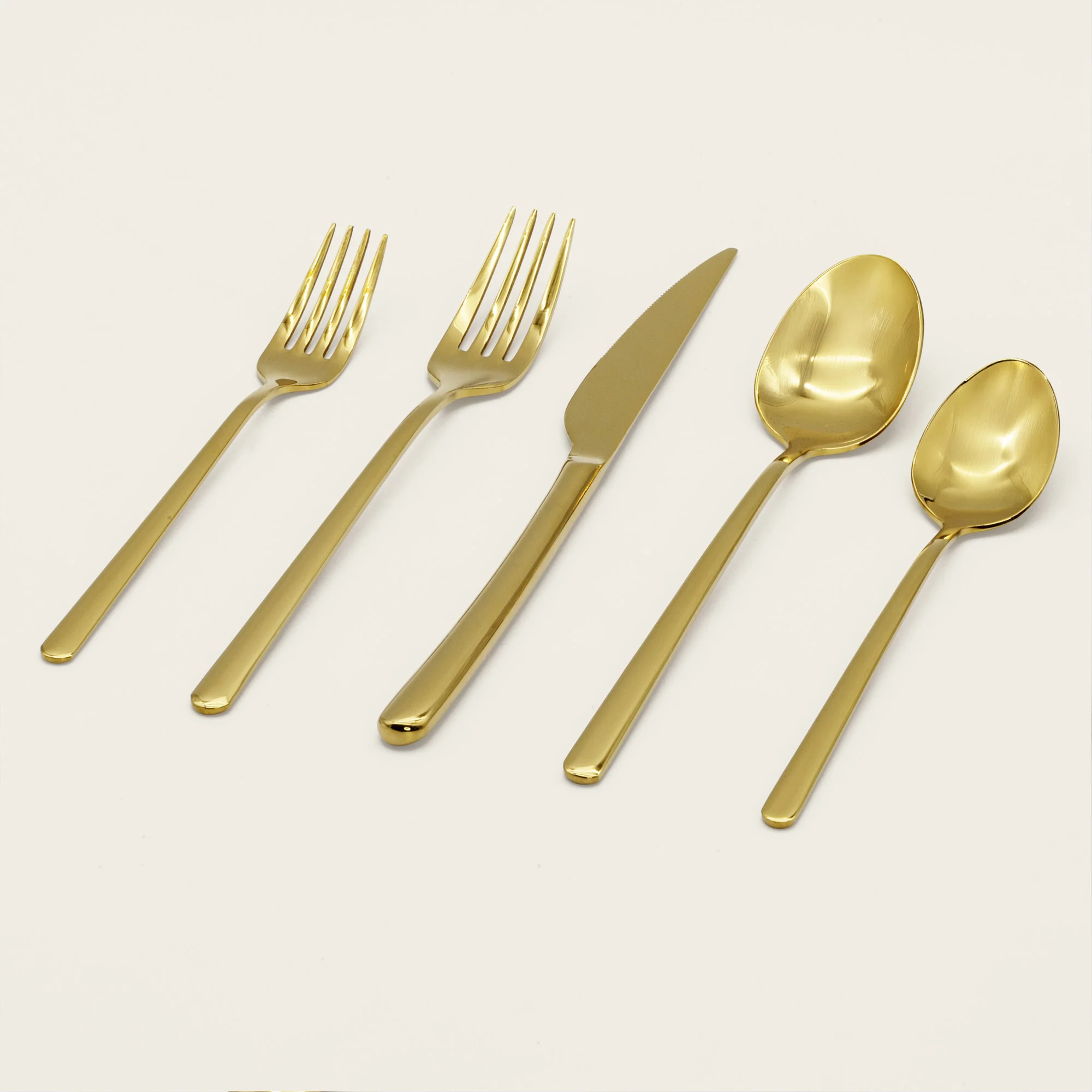 Emilia Mirror 20-Piece Flatware Set - Image 4